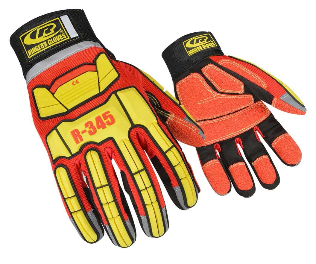 Ringers Gloves 345 Rescue Gloves, Firefighter Extrication Gloves, Small