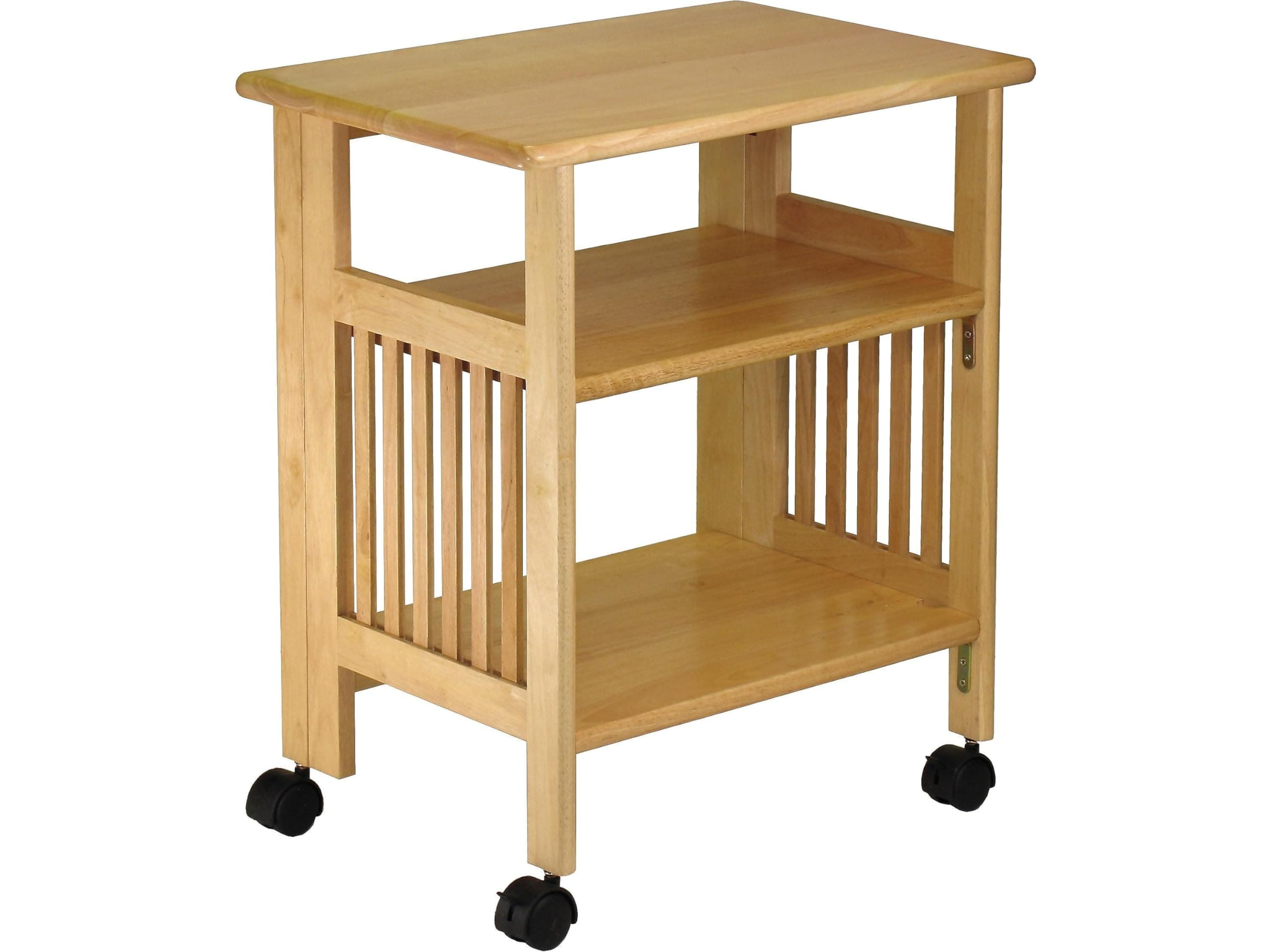 Winsome Wood Foldable Mission Cart, Natural