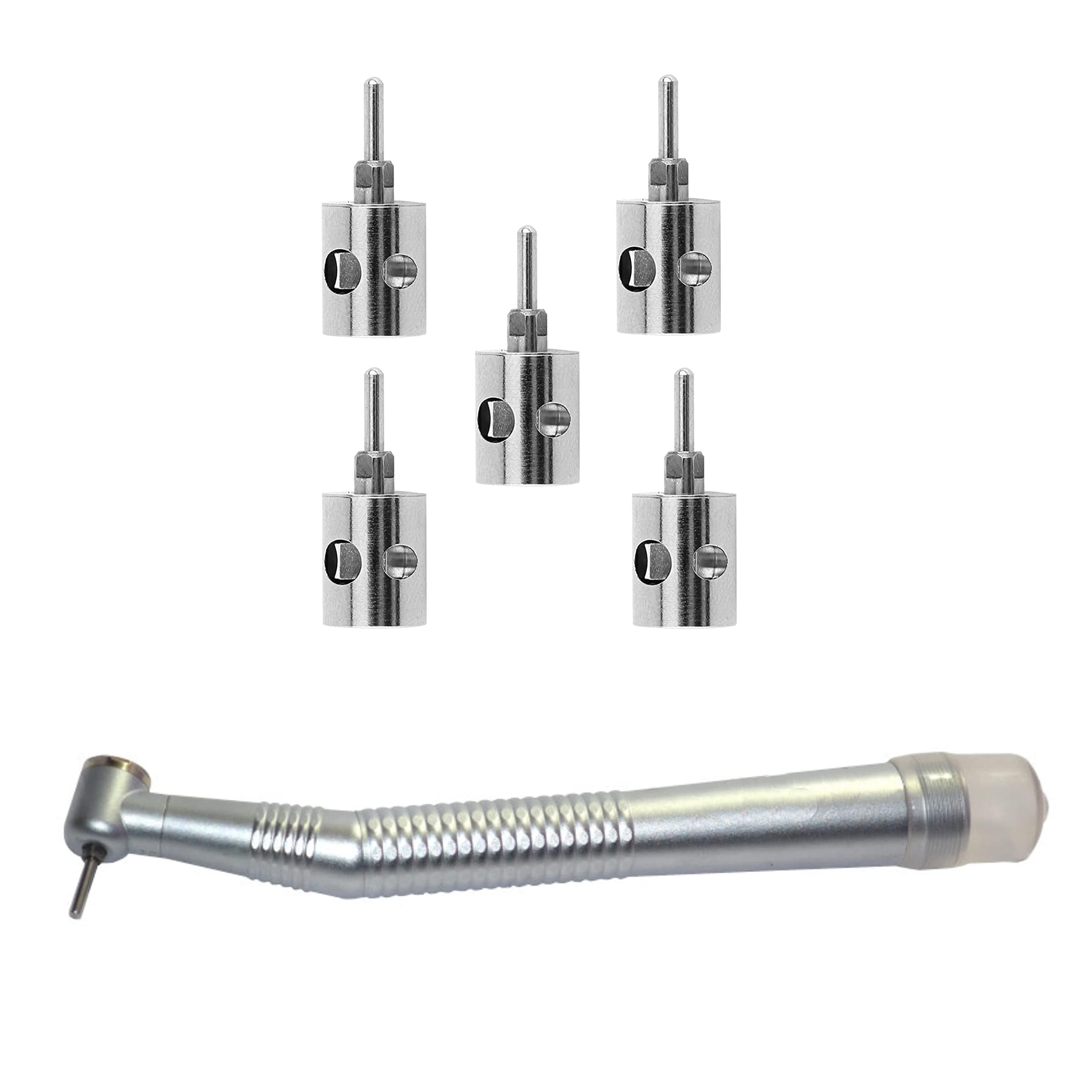 ADDLER Dental Air Roter Handpieces with Standard Steel Cartridge - Pack of 5