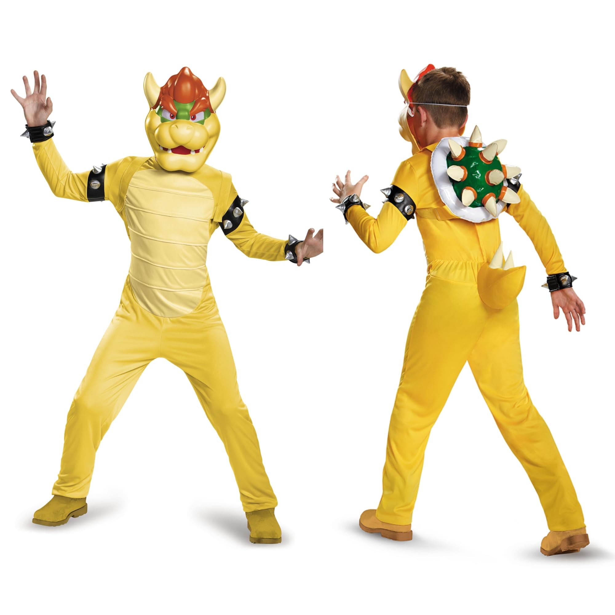 Bowser Deluxe Costume, Medium (7-8)