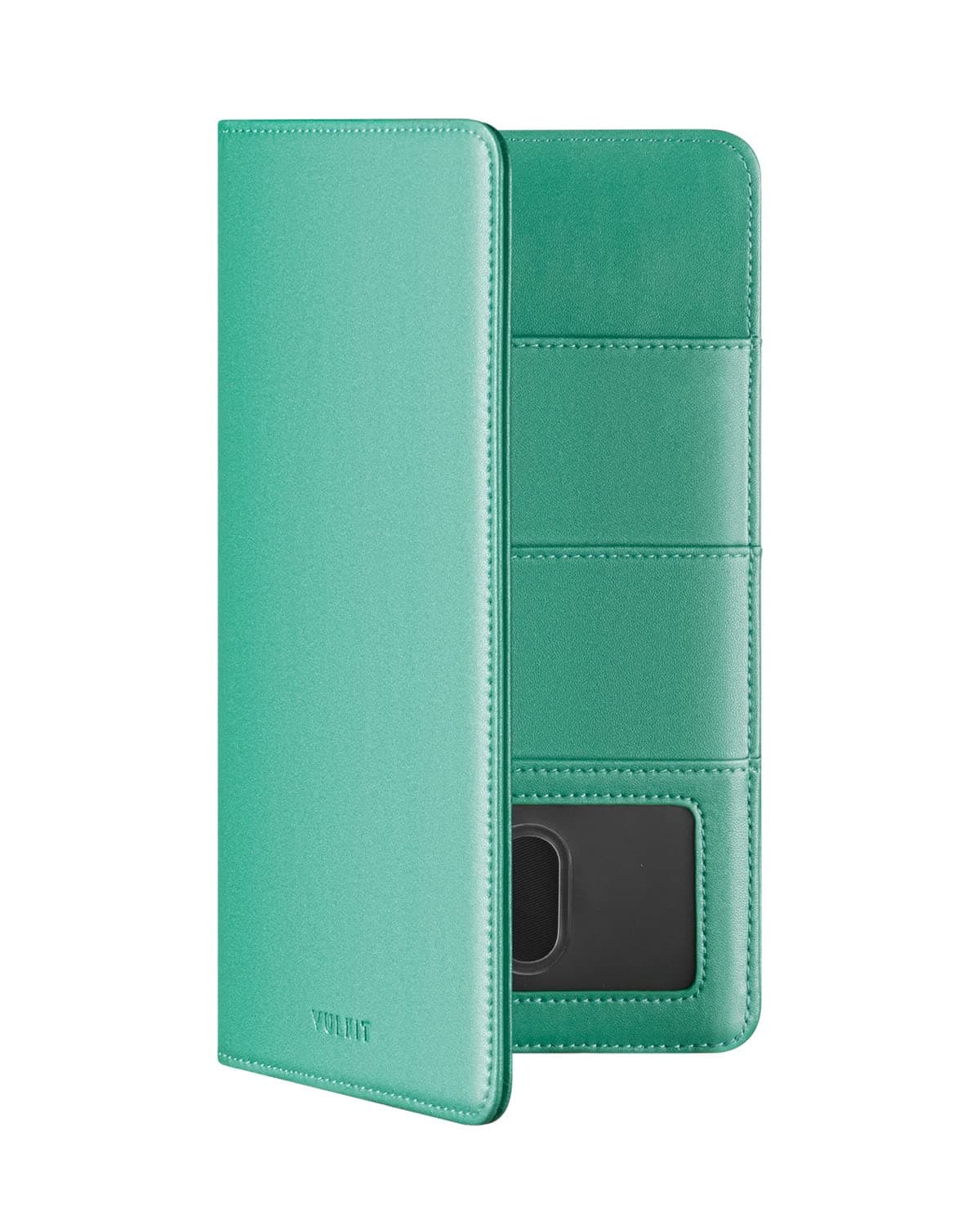 VULKITPassport Holder Wallet RFID Blocking Travel Wallet for Men & Women, Teal, Travel Wallet