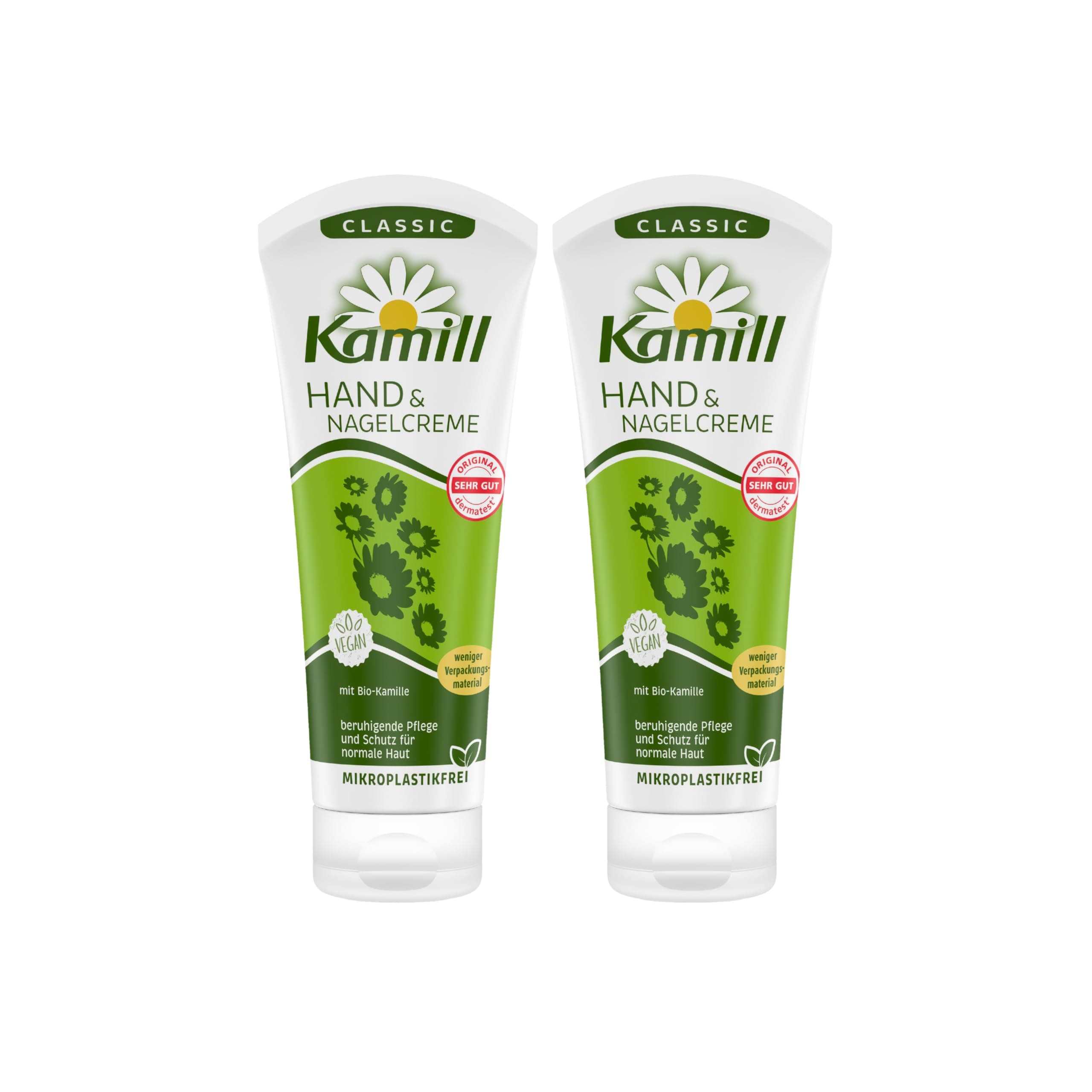 Hand and Nail Cream with Natural Chamomile 3.3 Oz 100 Ml (Pack of 2)