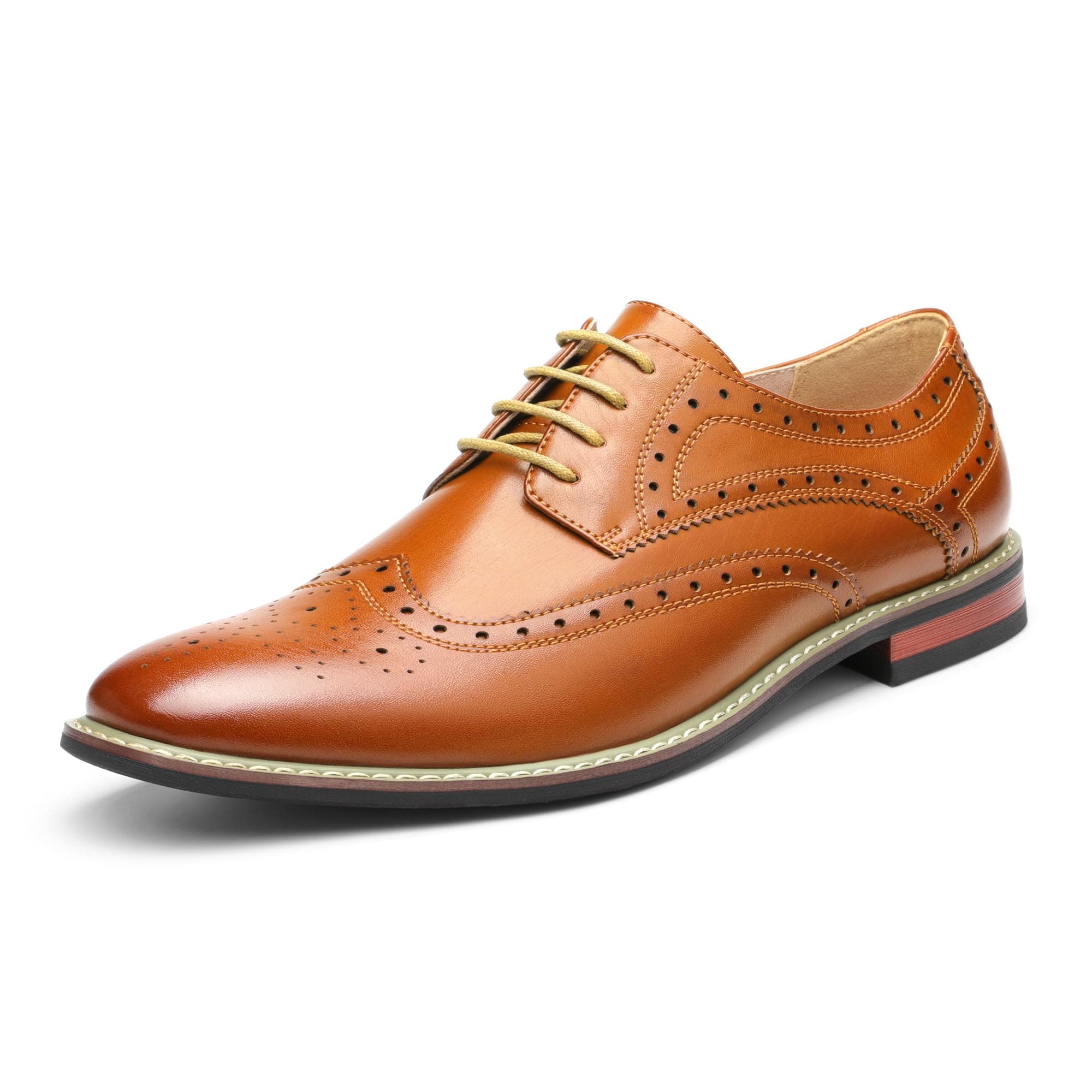 Mens Dress Oxfords Shoes, Men's Lace-ups Ghillie Brogues Formal Shoes, Men in Smart Casual, Wedding, Boss, Work, Business