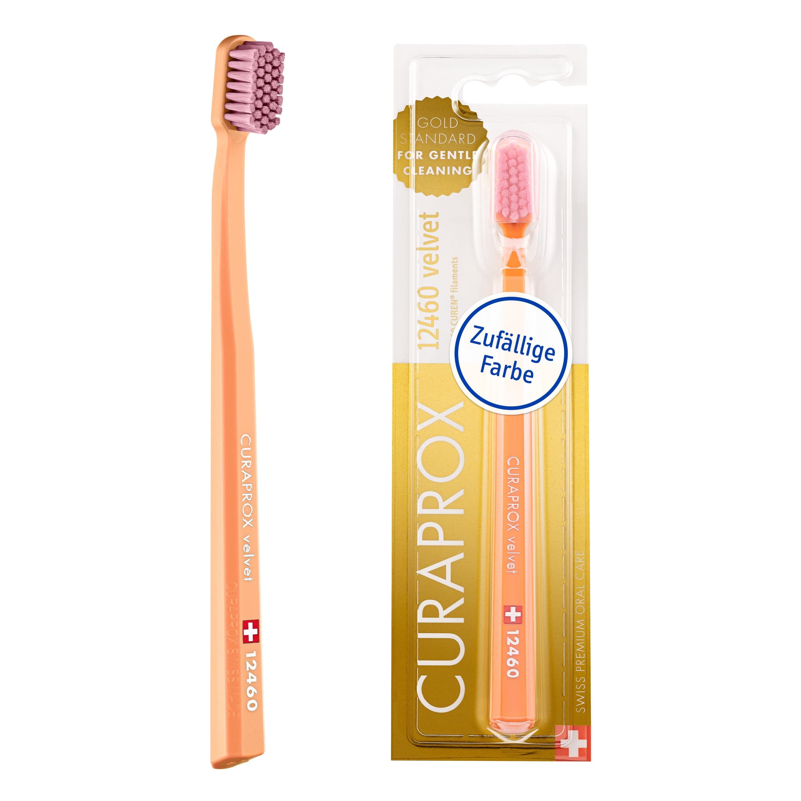CS 12460 Velvet Toothbrush|Manual|Adult|Multicolor|36 Count