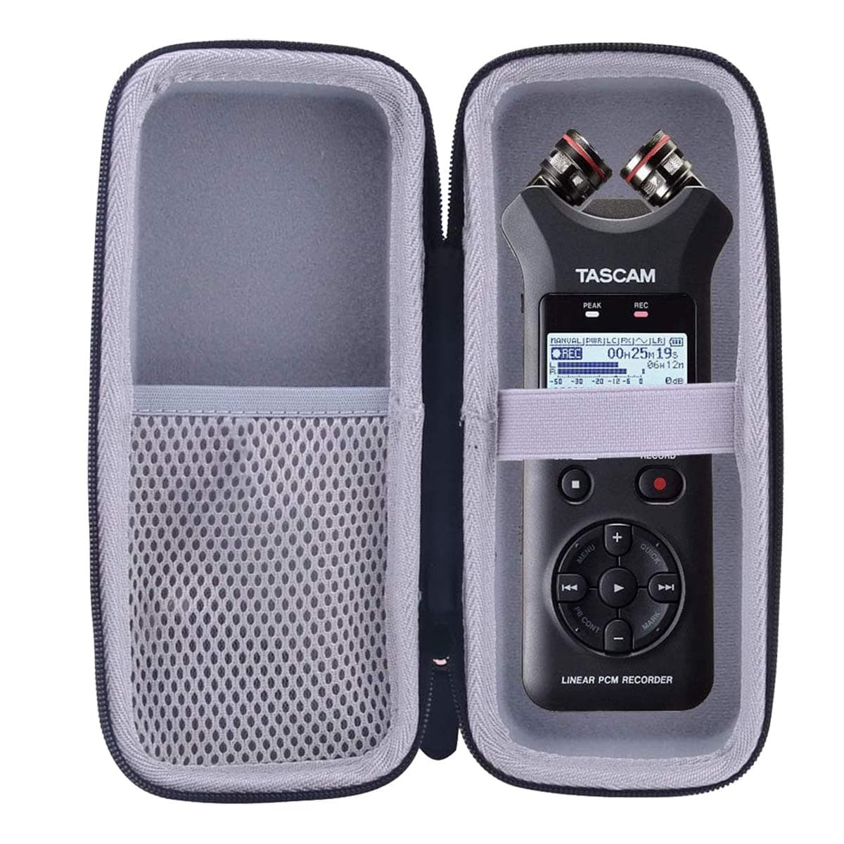 WERJIA Hard EVA Travel Case Fits Tascam DR-07X/TASCAM DR-07XP Portable Digital Recorder
