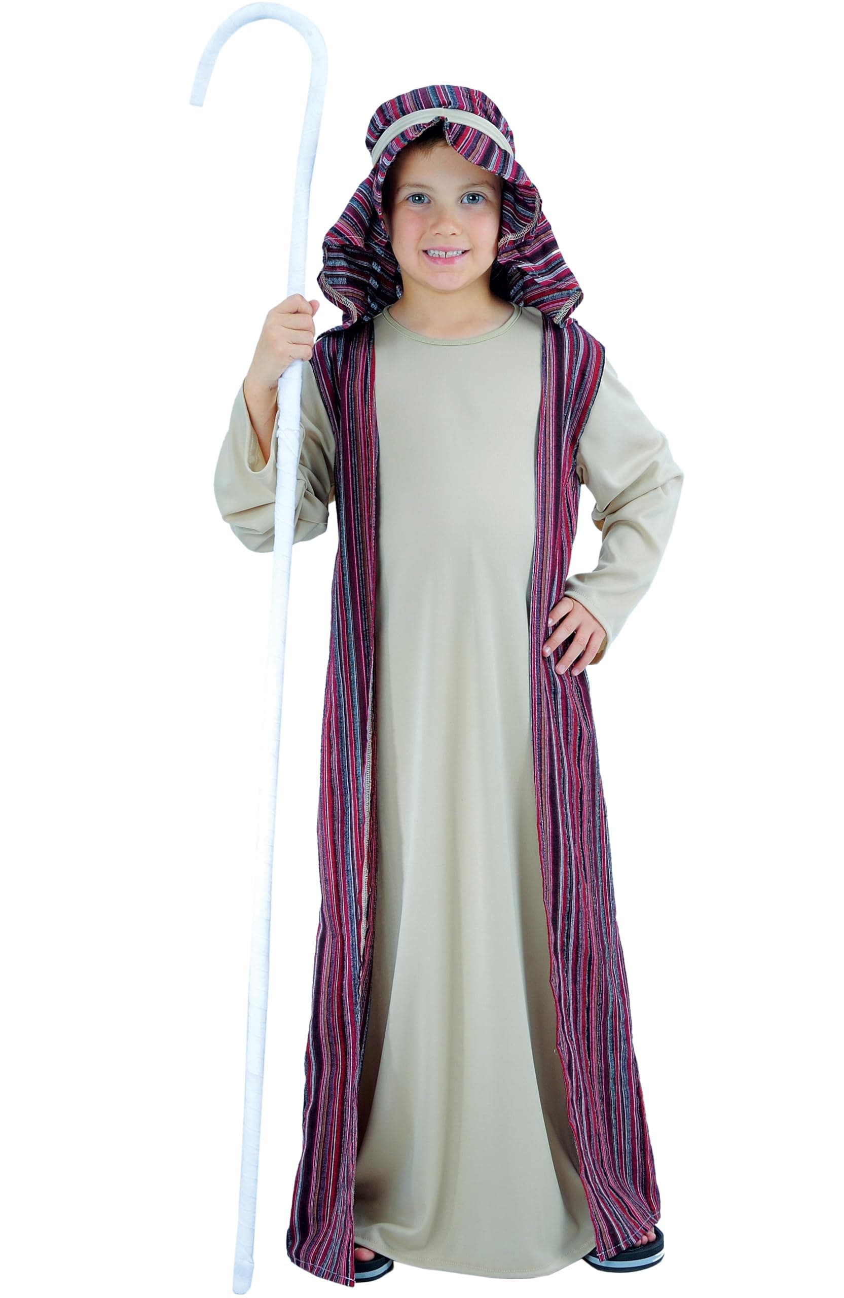 Wicked Costumes Kids Nativity Shepherd Fancy Dress Costume
