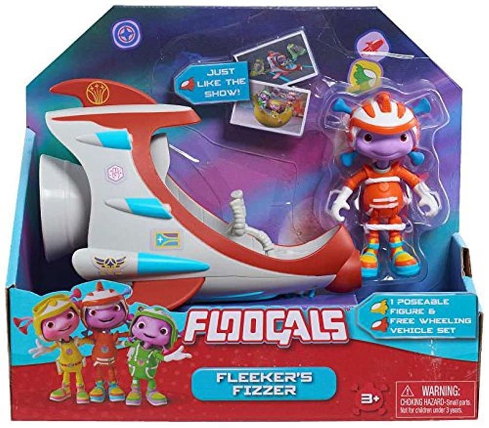 Floogals Just Play Figure with Vehicle Fleeker Fizzer