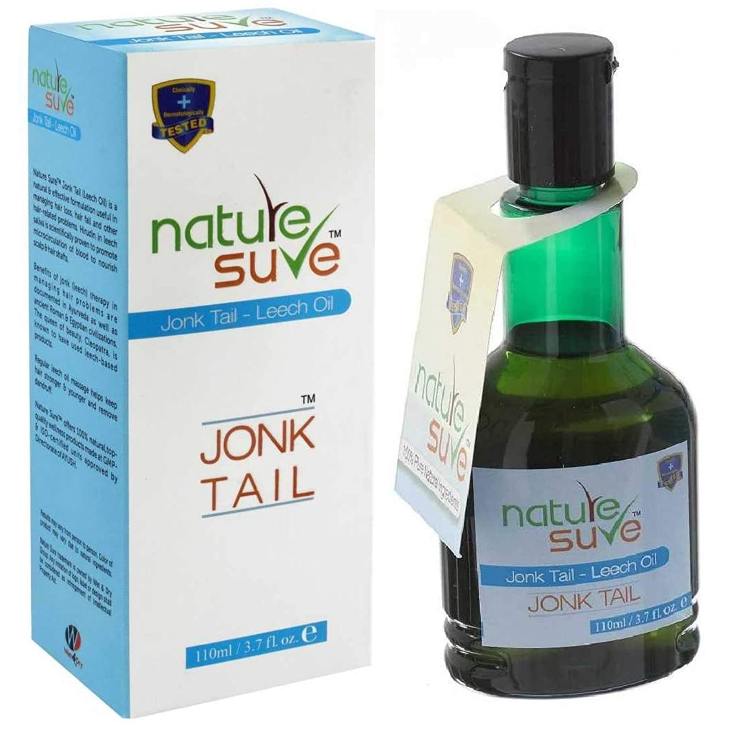 Natural Preparation Jonk Tail Ayurvedic Oil - 110ml multi