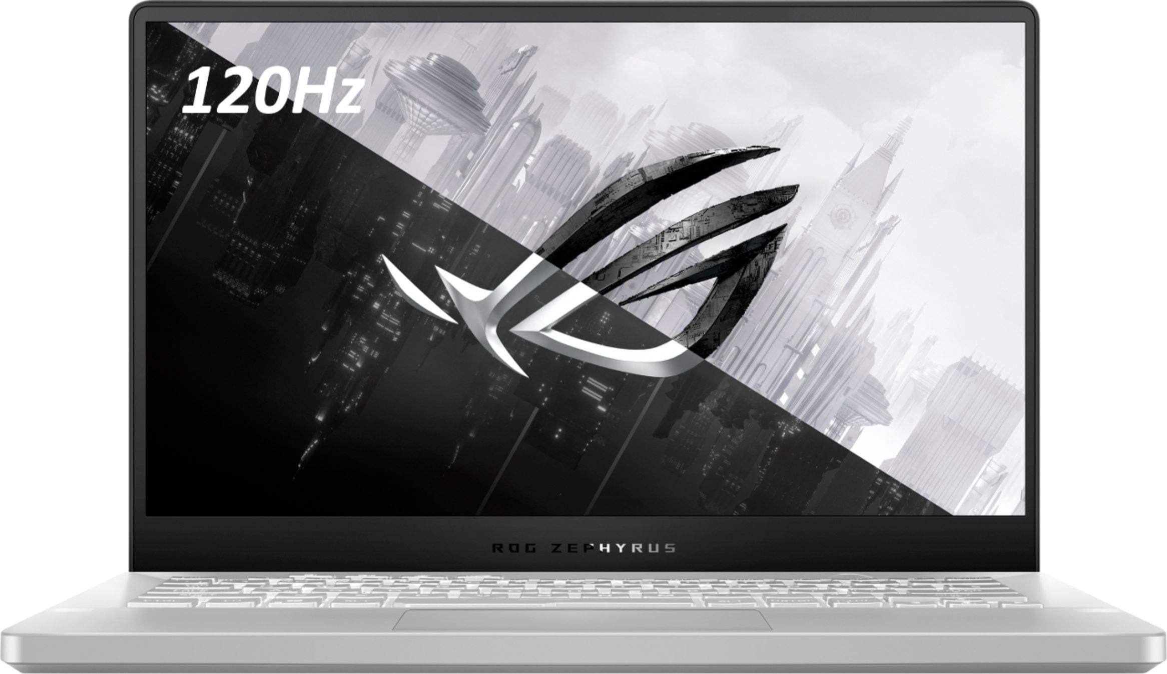 ROG Zephyrus G14 14" Gaming Laptop - AMD Ryzen 9 - 16GB Memory - NVIDIA GeForce RTX 2060 Max-Q - 1TB SSD - Moonlight White