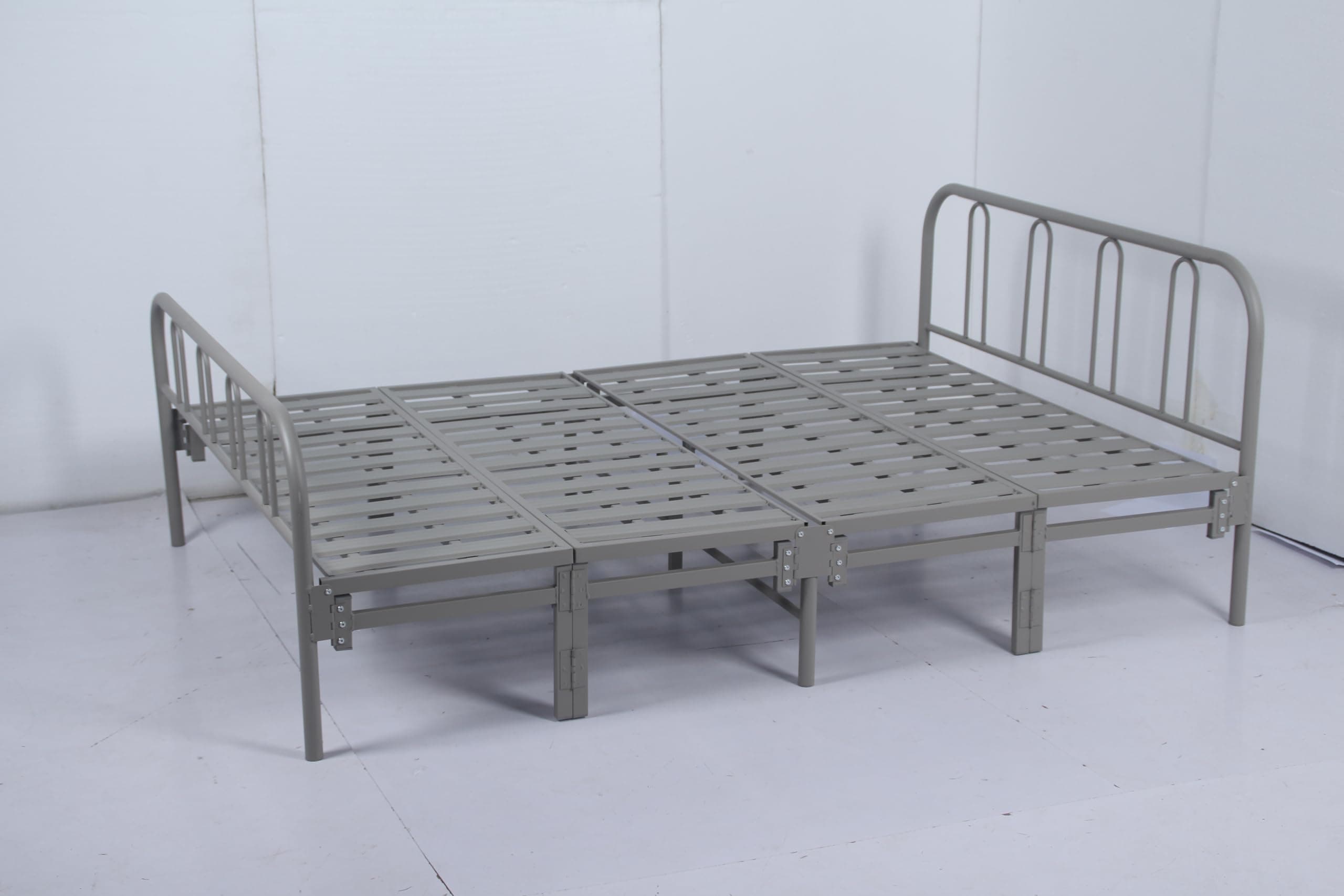 HOMEJOYTEXAS CONTRACT STRONG FOLDING/GUEST/STUDENT/HOTEL BED FRAME - 4FT SMALL DOUBLE.