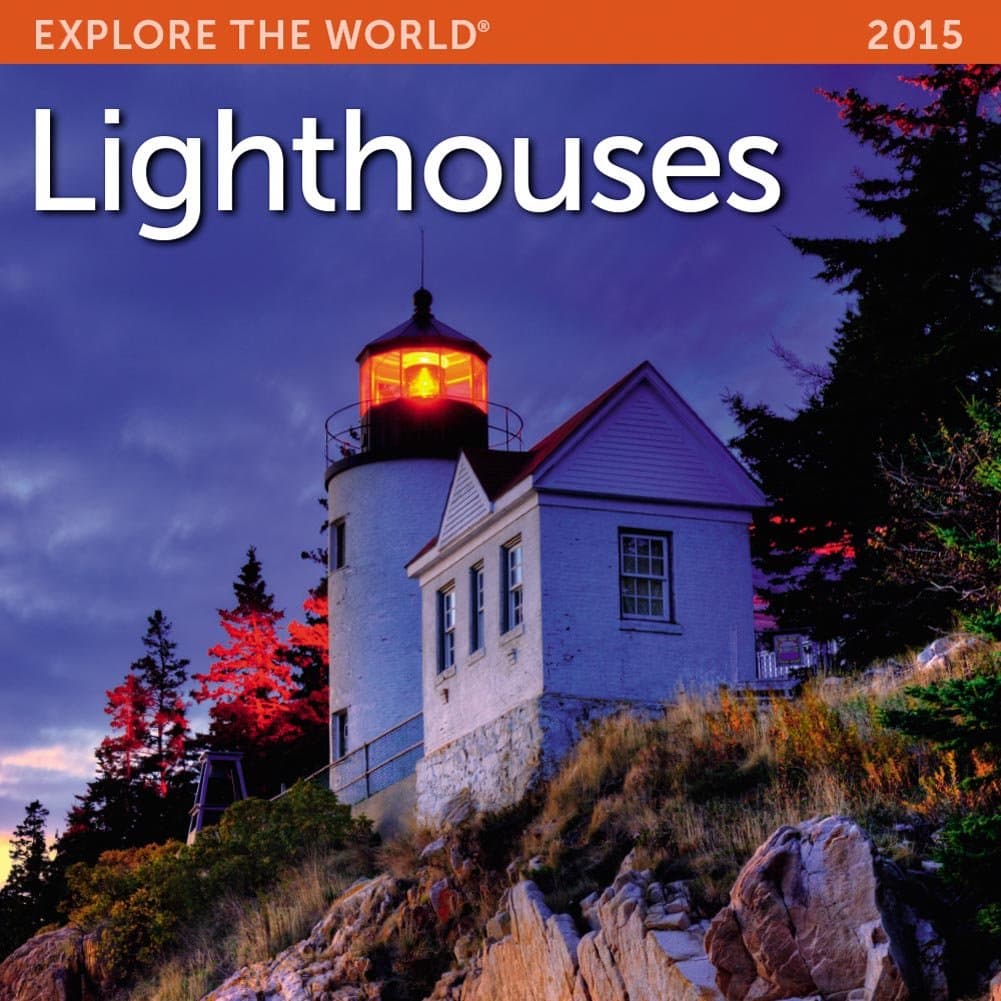 2015 Lighthouses Mini Wall Calendar Ziga Media, LLC