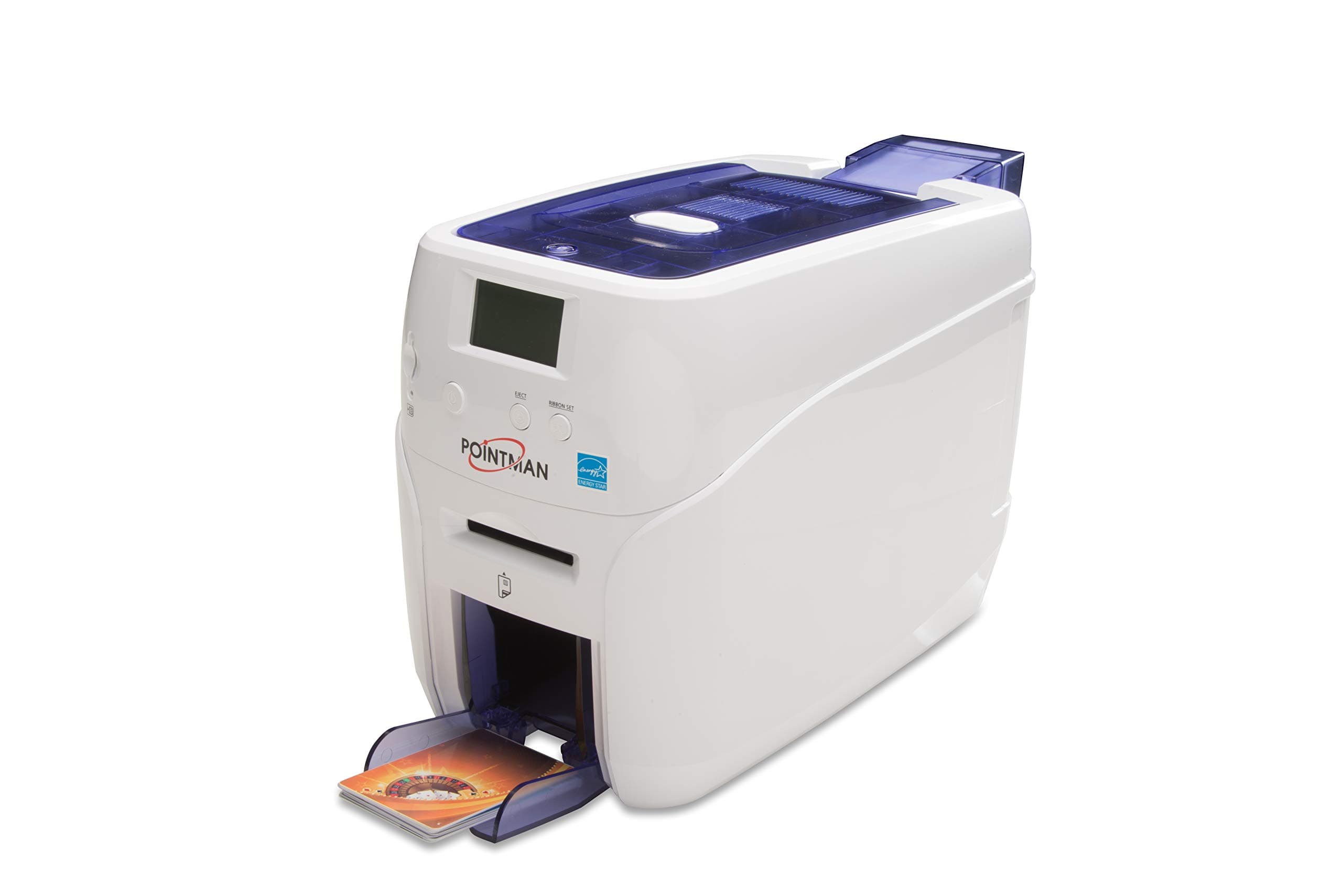 Pointman Nuvia N20 Dual Side ID Card Printer with Magnetic Stripe encoding