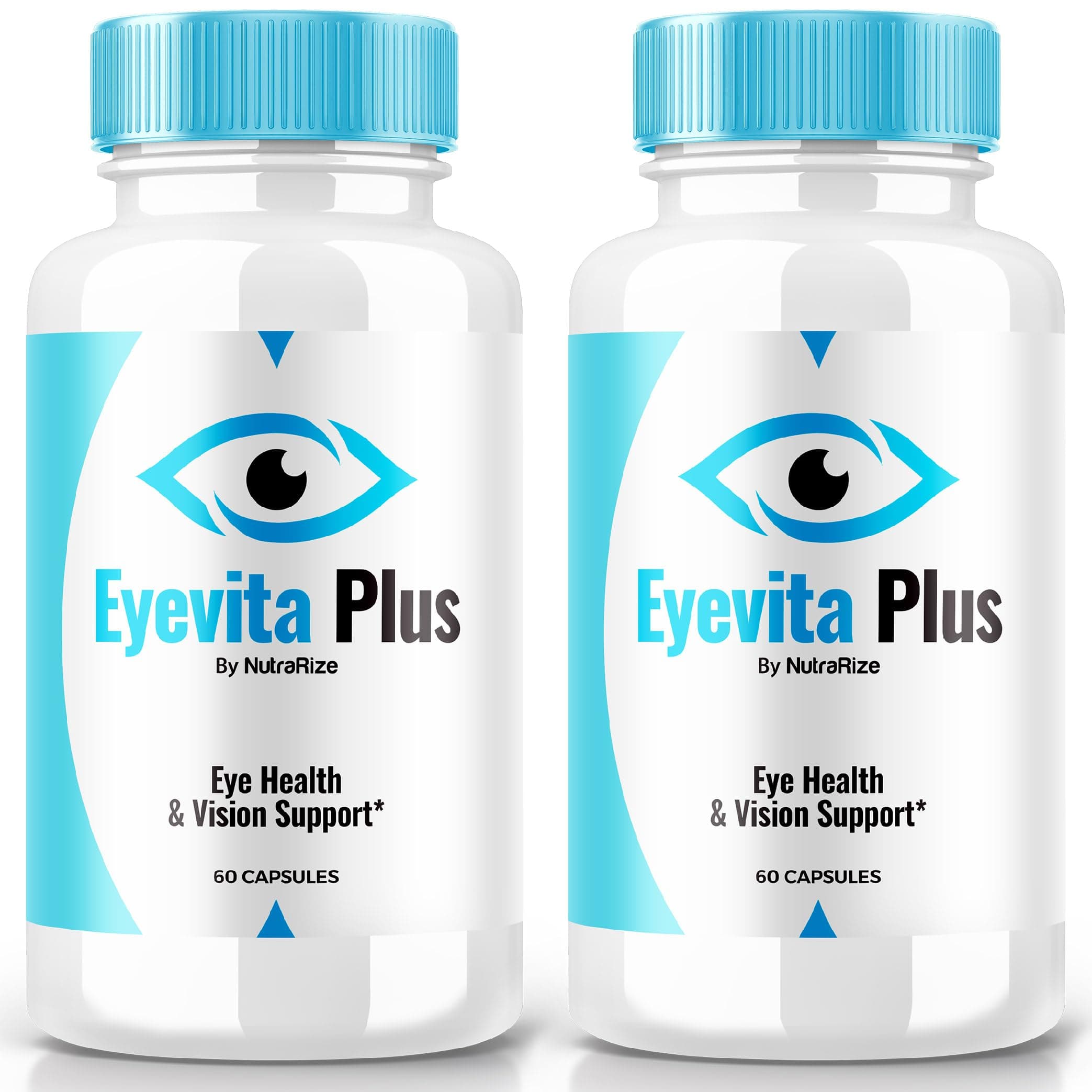 (2 Pack) Eyevita Plus - Comprehensive Support for Your Eyesight, Eyevita Plus Advanced Eye Nutrition, Eye Vitamins, All Natural Eye Health Formula, Eye Vita Plus Multivitamin Reviews (120 Capsules)