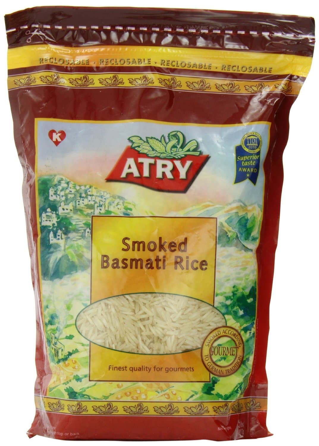 Atry Smoked Basmati Rice 2 Lb (Pack of 4)