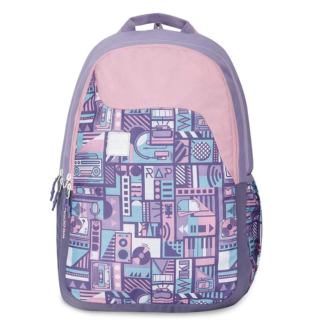 Wildcraft Wiki 1 Music Standard Backpack, 29.5 Litre, Purple, Medium