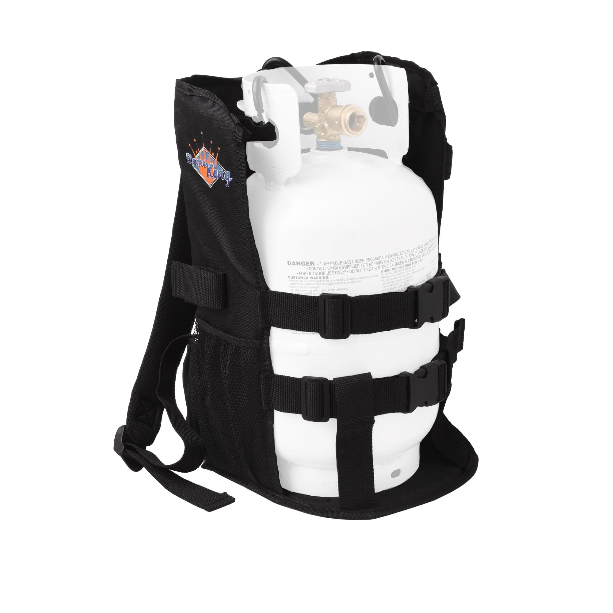 Propane Tank Backpack Carrier for 5LB or 10LB Cylinders for Weed Burning (Tank & Torch Sold Separately)