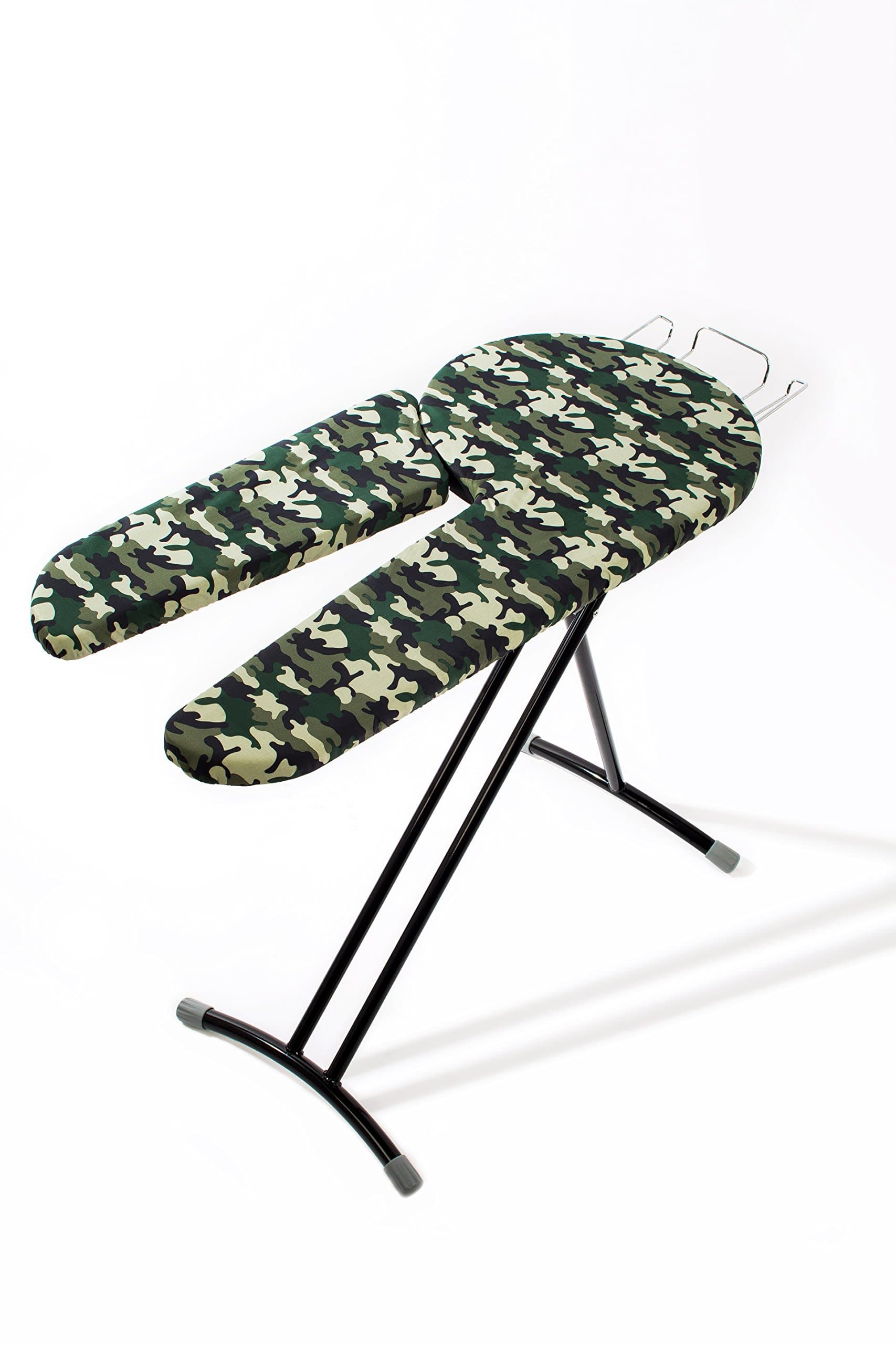 Frank Lee Industries Premium Split Camouflage Line Ironing Board, Green Camouflage