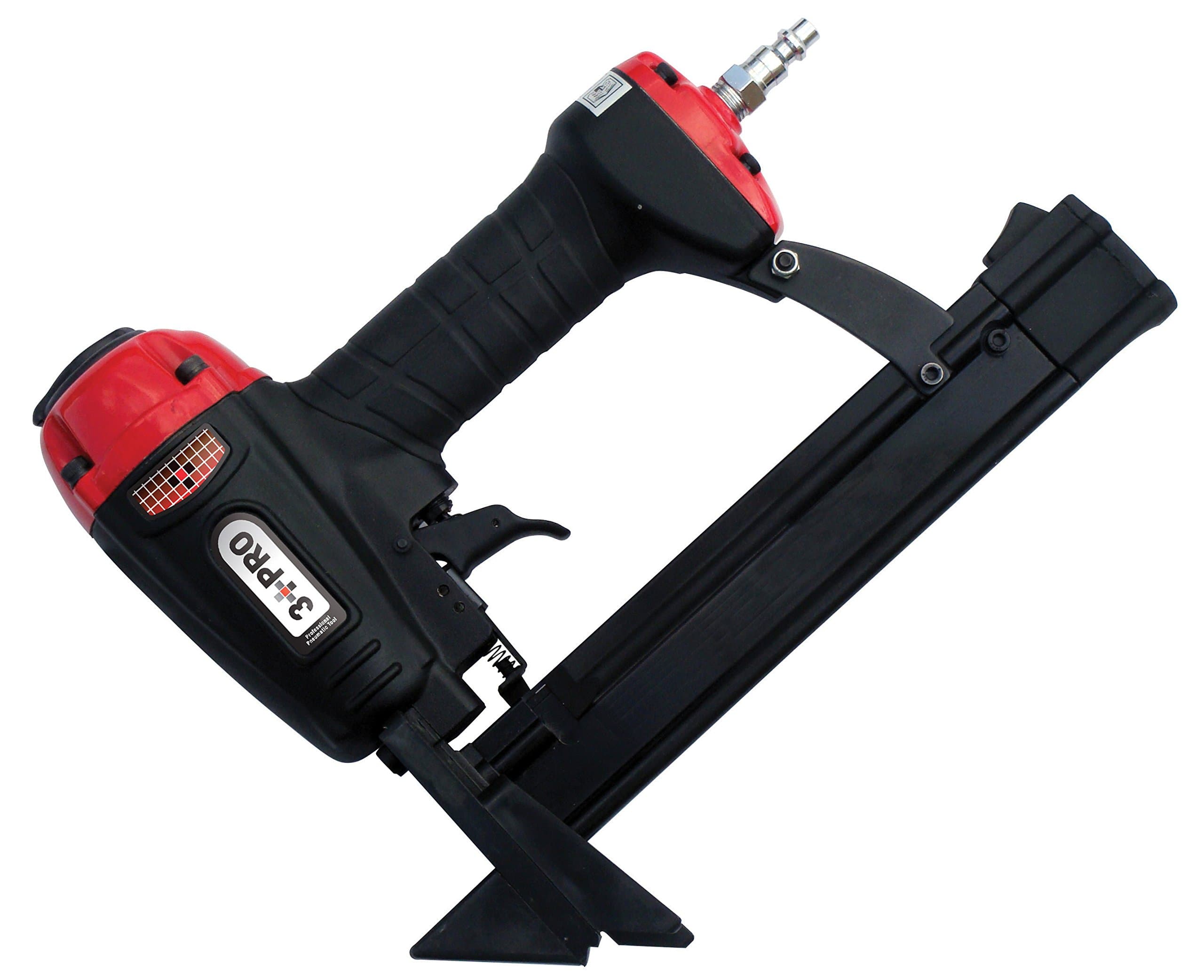 S9032P 18-Gauge Flooring Stapler, 3/8 - 1 1/4-Inch Long, Black/Red