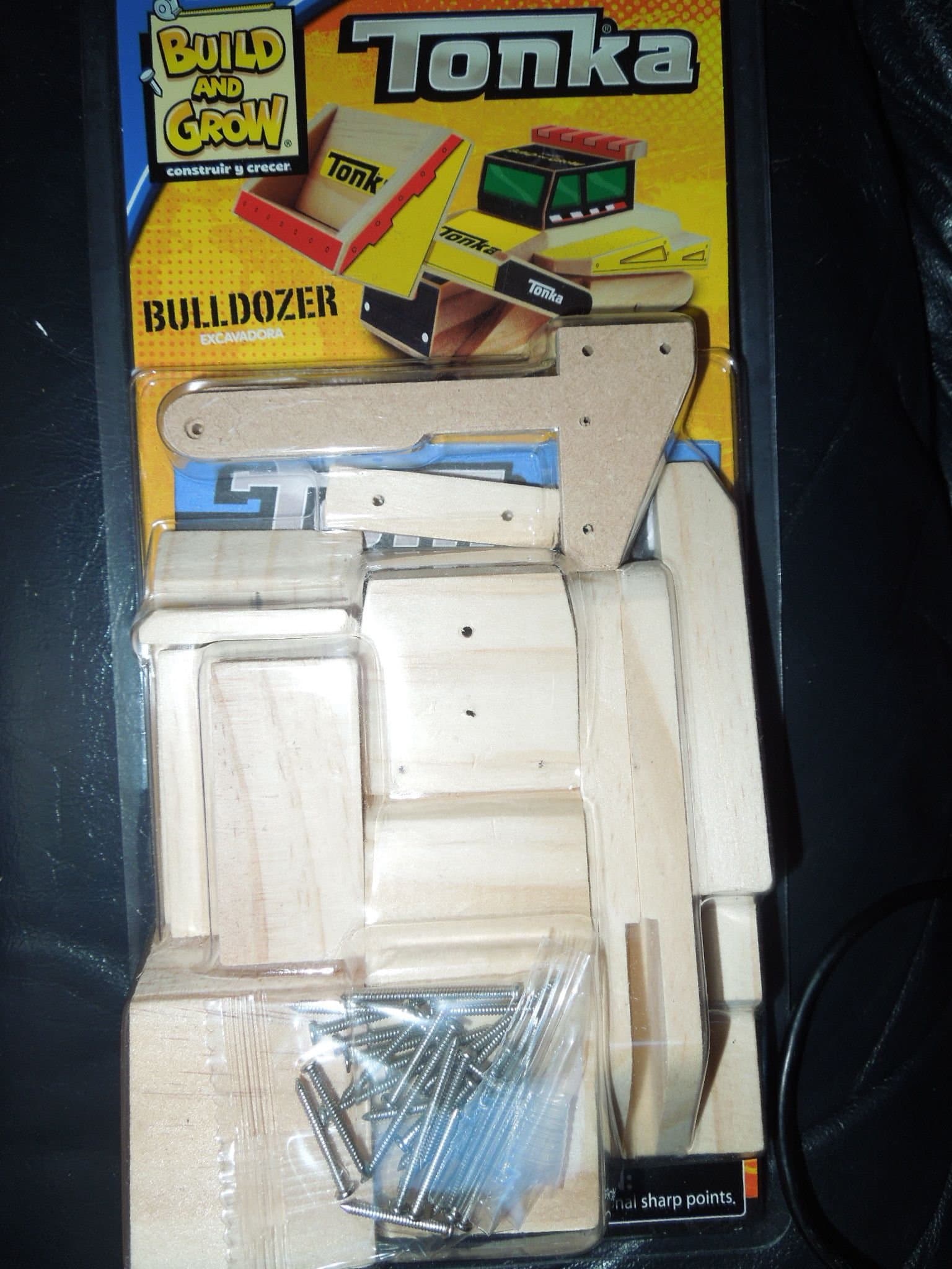 Lowes Build and Grow Bulldozer Wood Kit