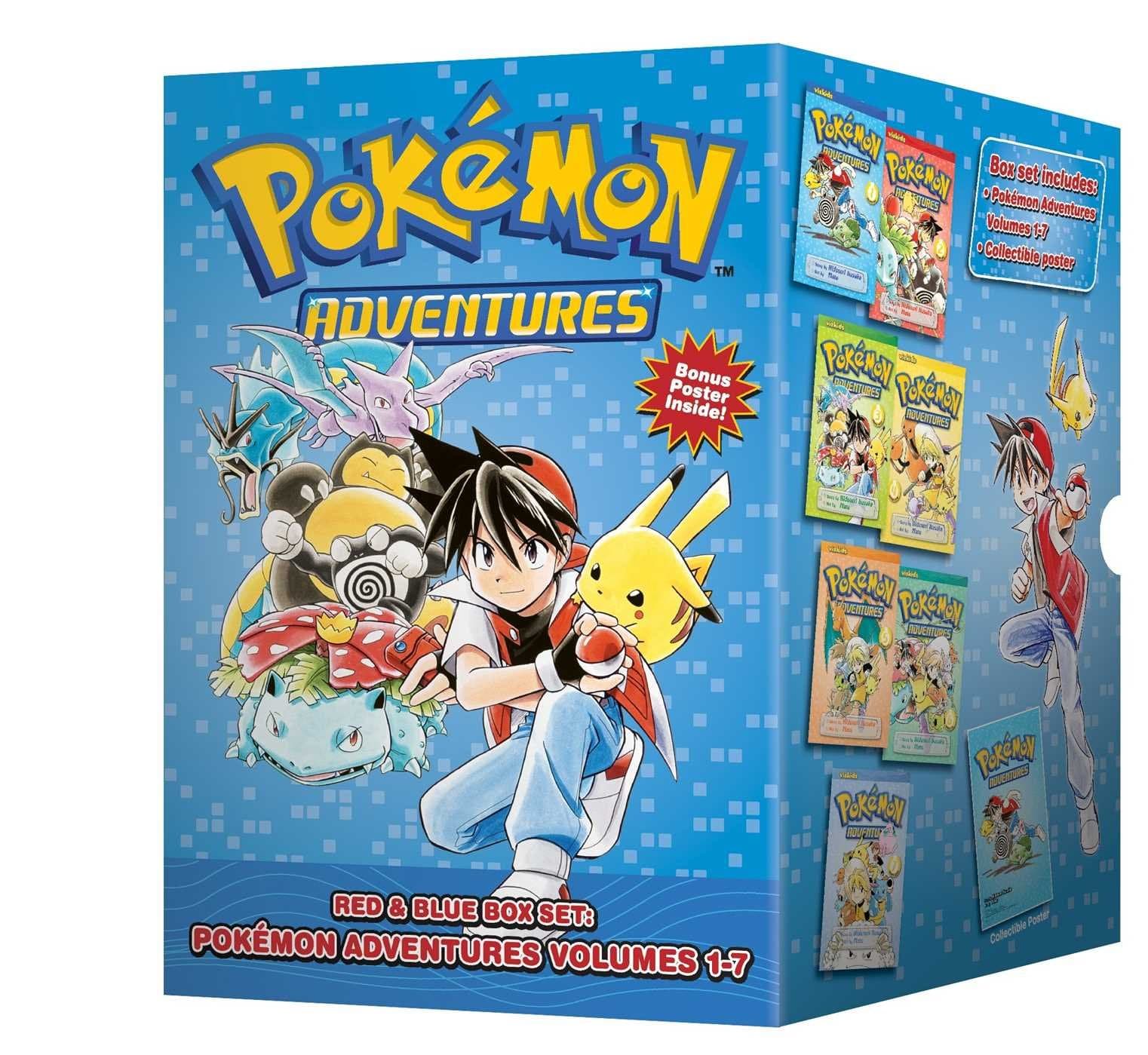 Simon & Schuster Pokémon Adventures Red Blue Box Set (Set Includes Vols. 1-7)