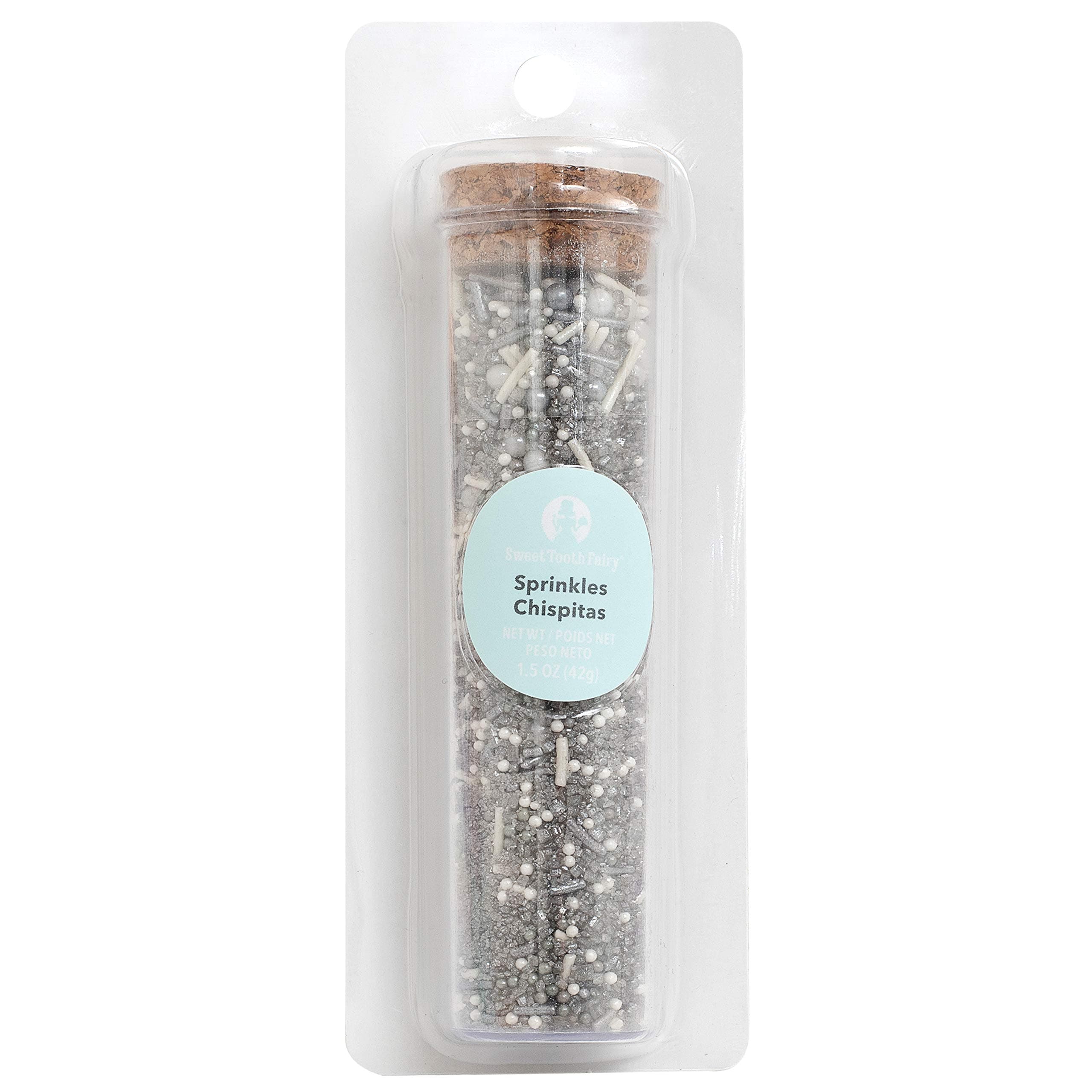 Sweet Tooth Fairy Silver Sprinkles, Small