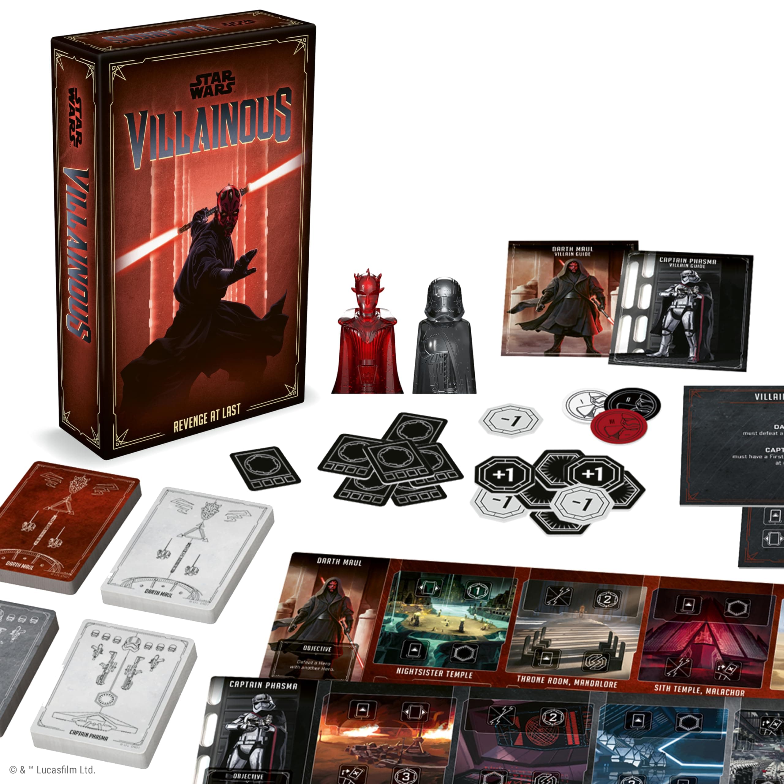 Ravensburger Star Wars Villainous Expandalone 2 Family Strategy Board and Car...