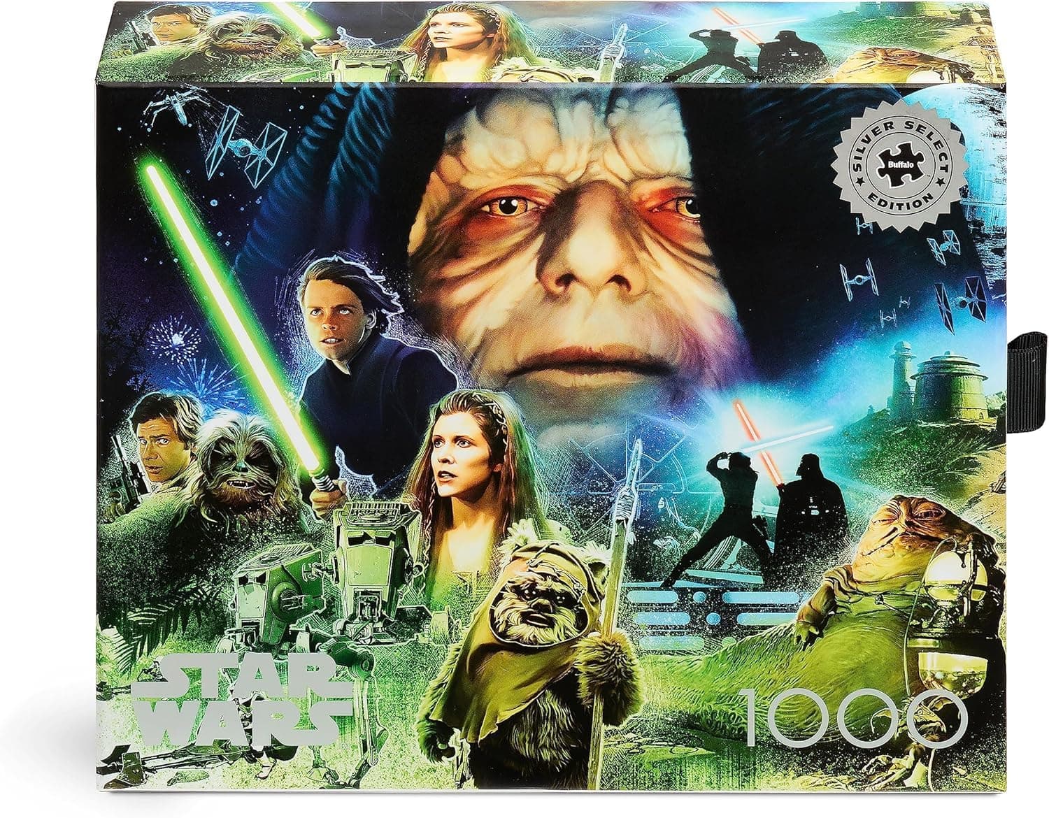 Buffalo Games - Silver Select - Star Wars - Victory for The Rebellion - 1000 Piece Jigsaw Puzzle for Adults Challenging Puzzle Perfect for Game Nights
