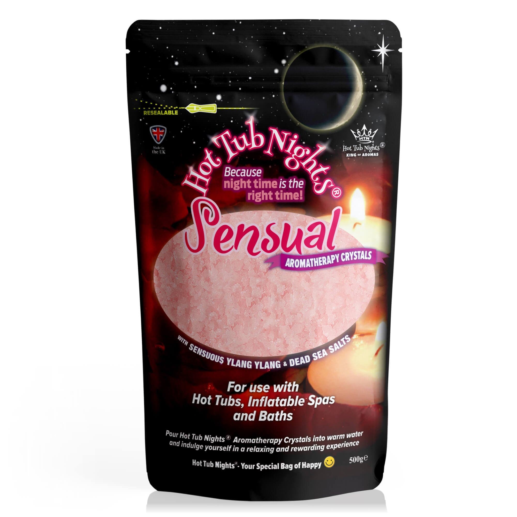 Hot Tub Nights(Sensual) Aromatherapy Crystals Vegan (500g)