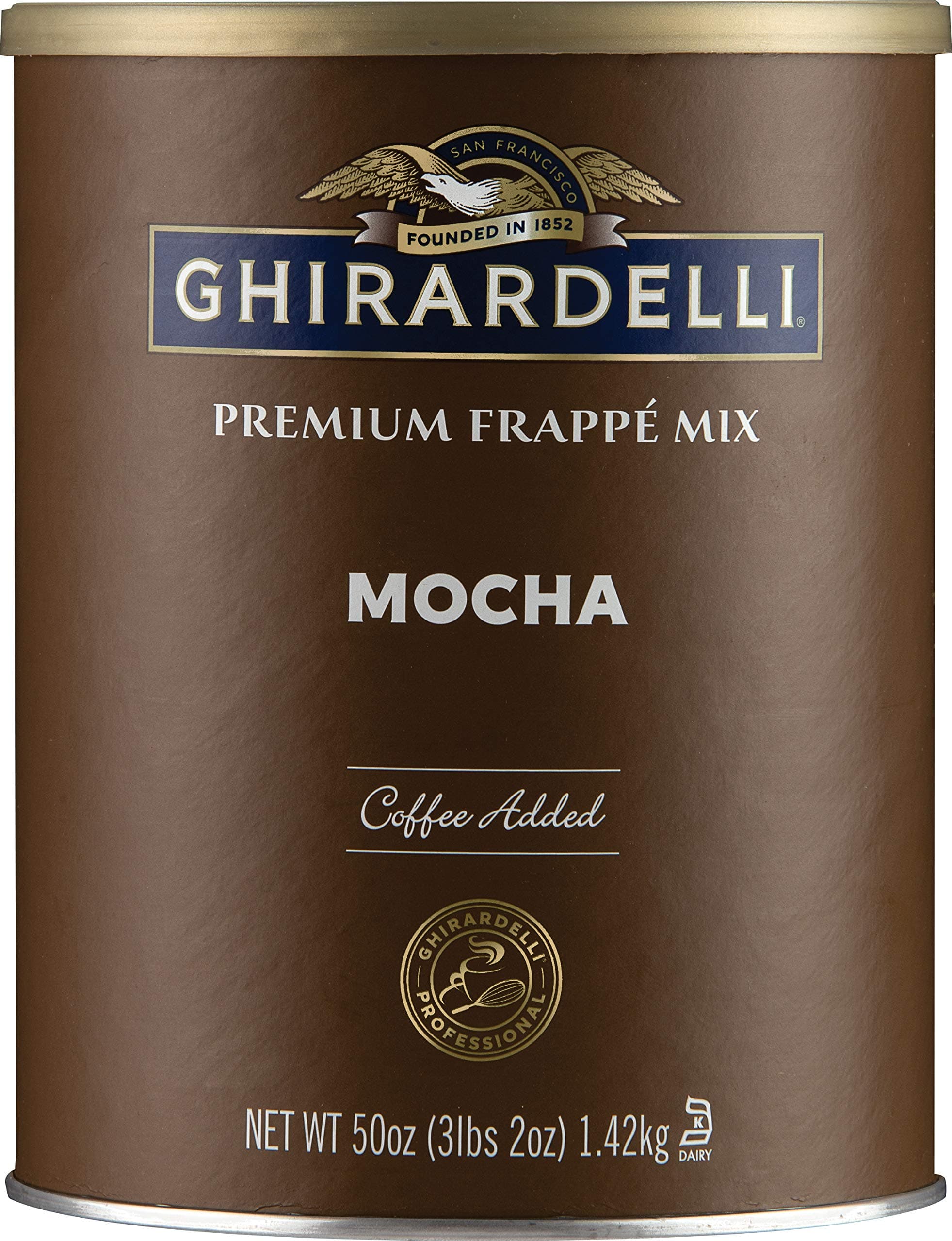 Ghirardelli Mocha Frappe, Powder, 3.12 lb