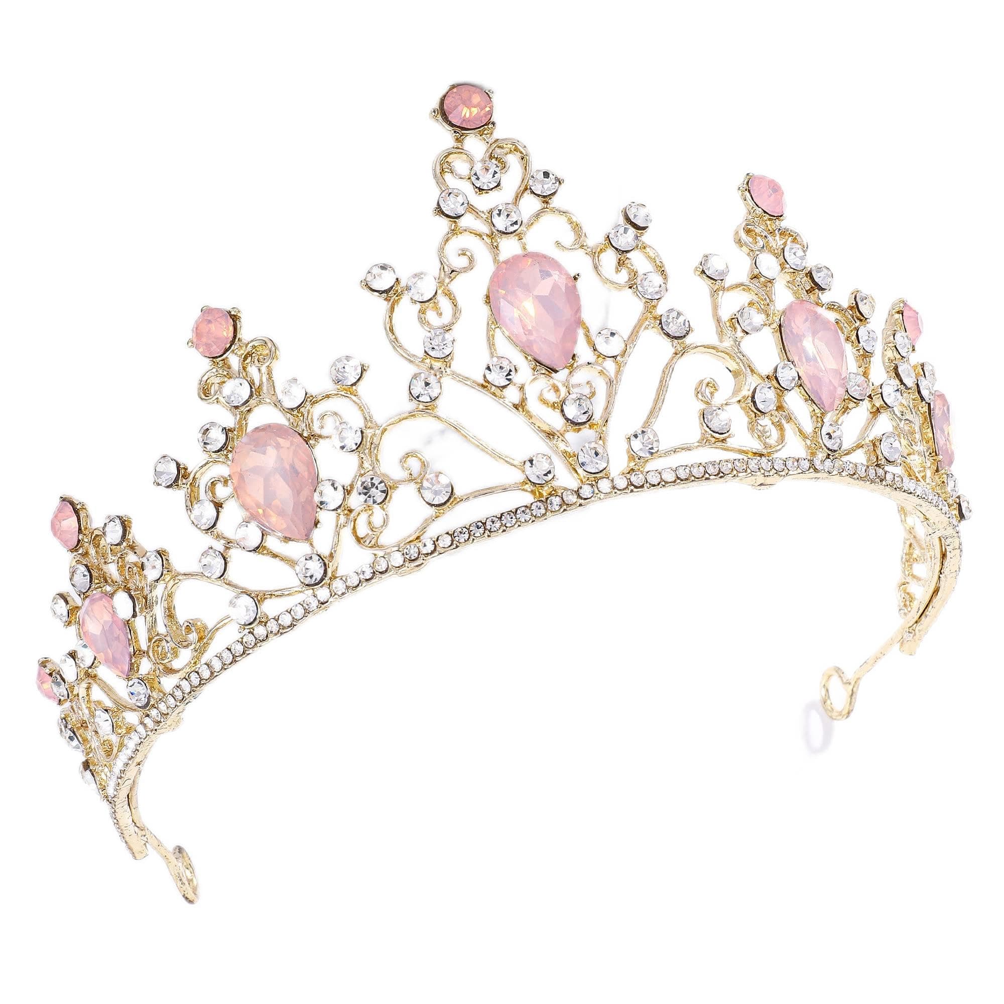 Pink Princess Tiaras for Girls
