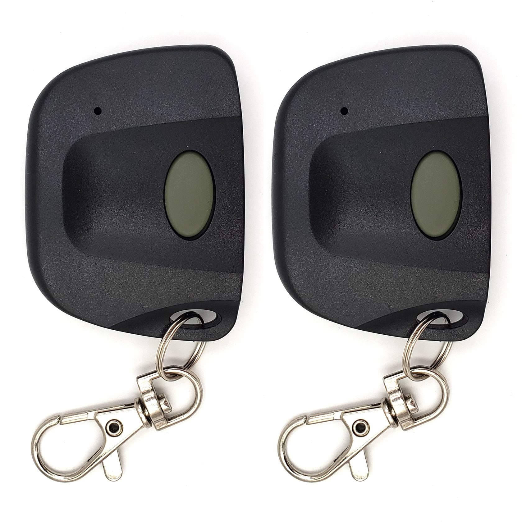 LAWOHOCompatible Garage Door Remote Control for Linear Multi-Code 300MHz 3089/3060/ 3070/4120/ MCS308911with10 DIP Switches, 2pcs