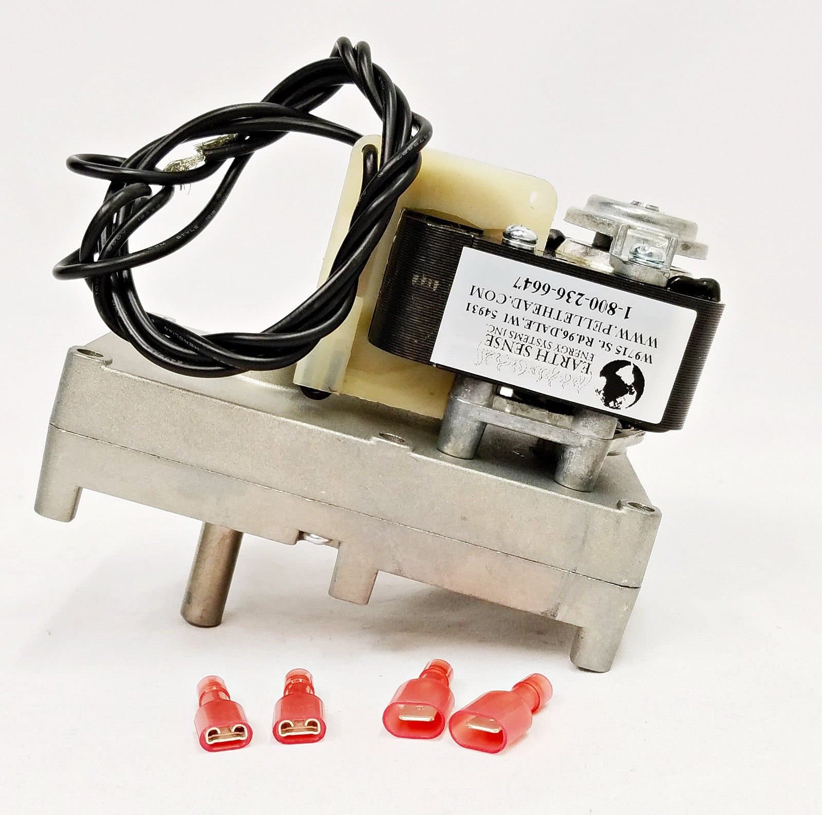 Enviro EF-001 Auger Feed Motor 1 RPM Clockwise Gearbox Fits EF1 EF2 EF3 EF4 EF5 Empress M55 Meridian Milan Mini Omega P3 P4 Solus Windsow Vistaflame VF100 VF55 EF5-116