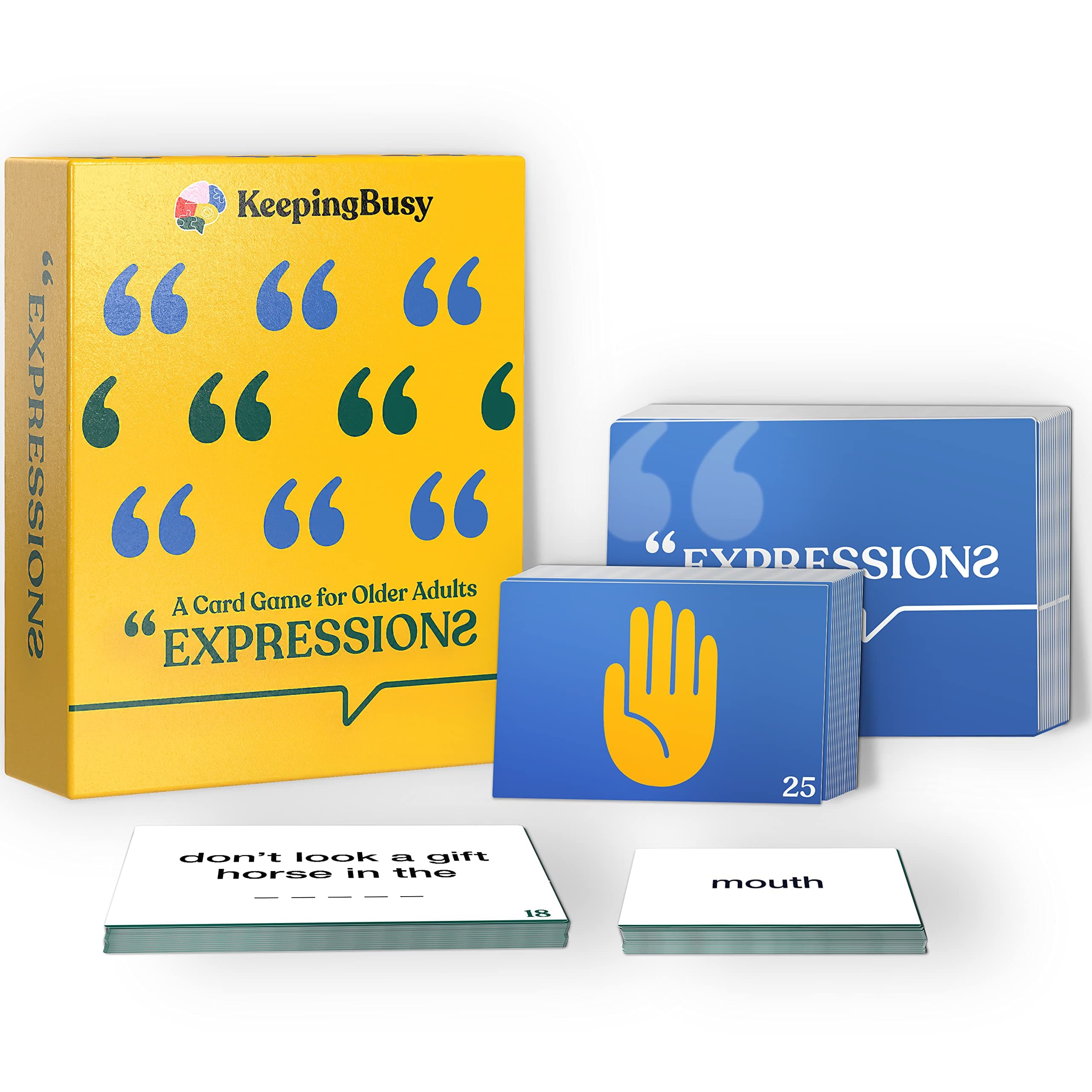 Keeping Busy Expressions Series 1 | Dementia Activities for Seniors Dementia Products for Elderly Memory Games for Seniors Memory Games for Adults Alzheimers Products for Elderly Alzheimers Activities