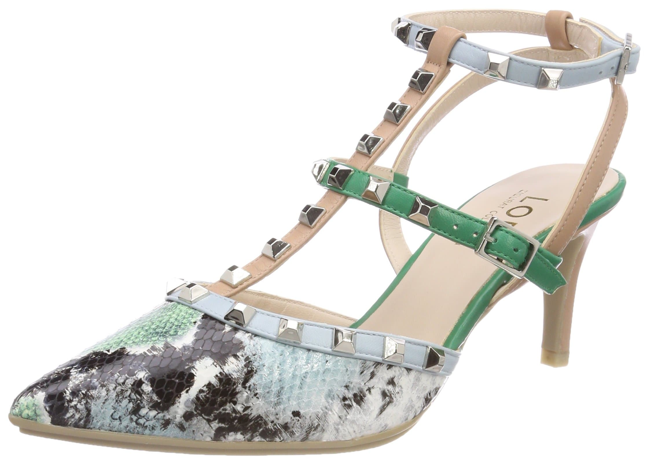 Lodi Women's Elena-gosr Ankle Strap Heels