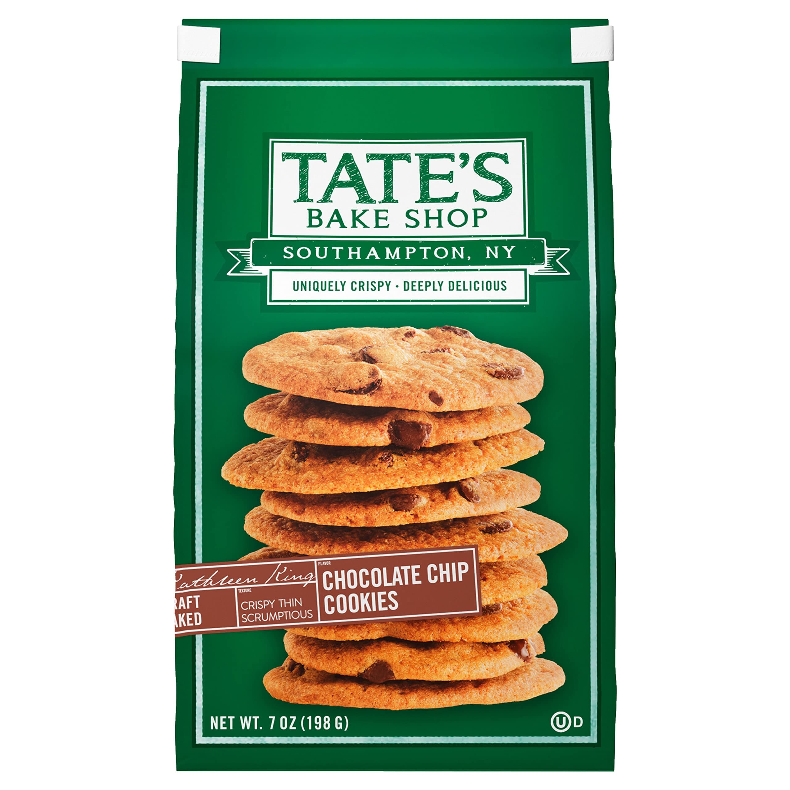 TATES BAKE SHOP - CHOCOLATE CHIP COOKIES, 7 oz