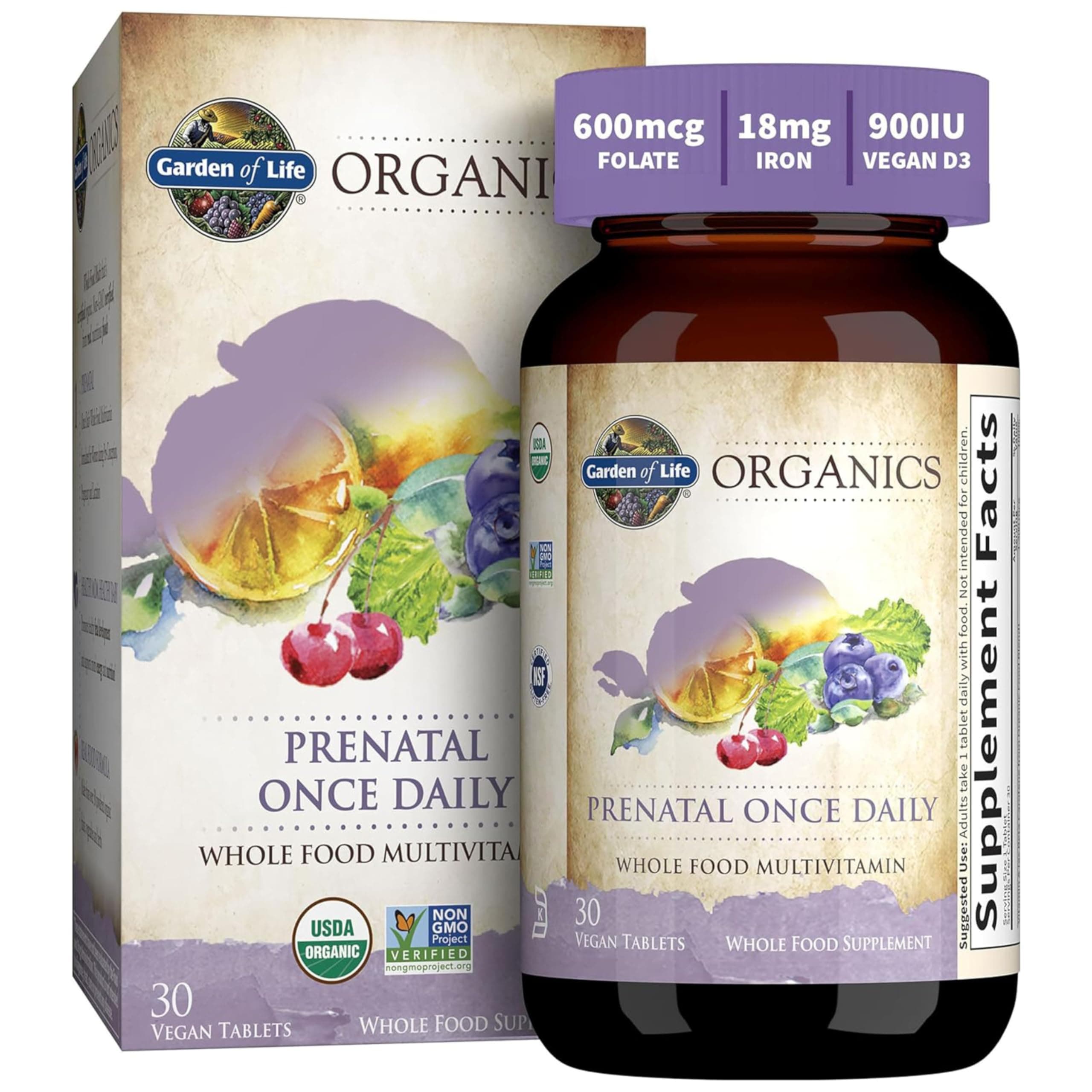 Mykind Organics Prenatal Once Daily Whole Food Multivitamin 151951