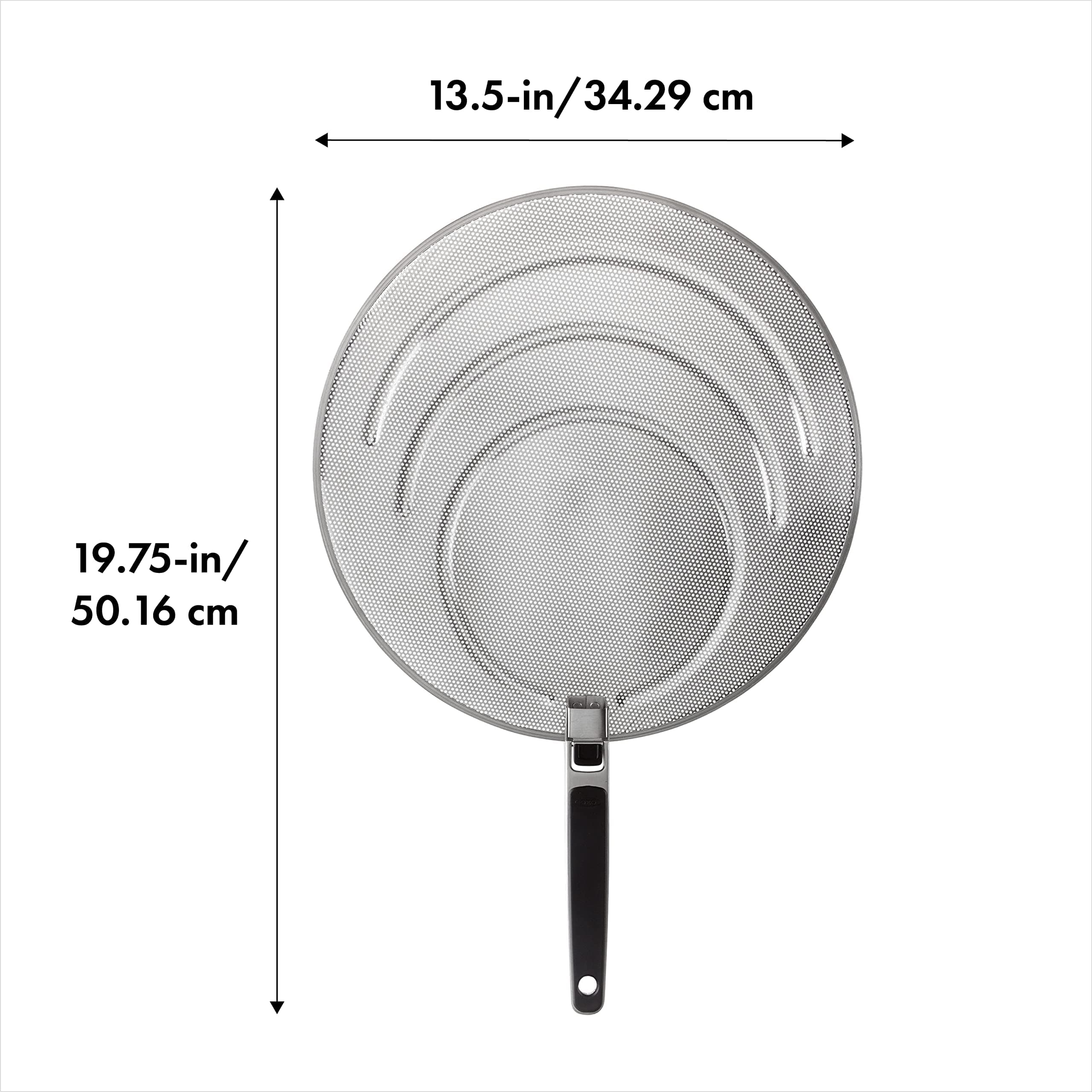 OXO Good Grips Stainless Steel Splatter Screen with Folding Handle