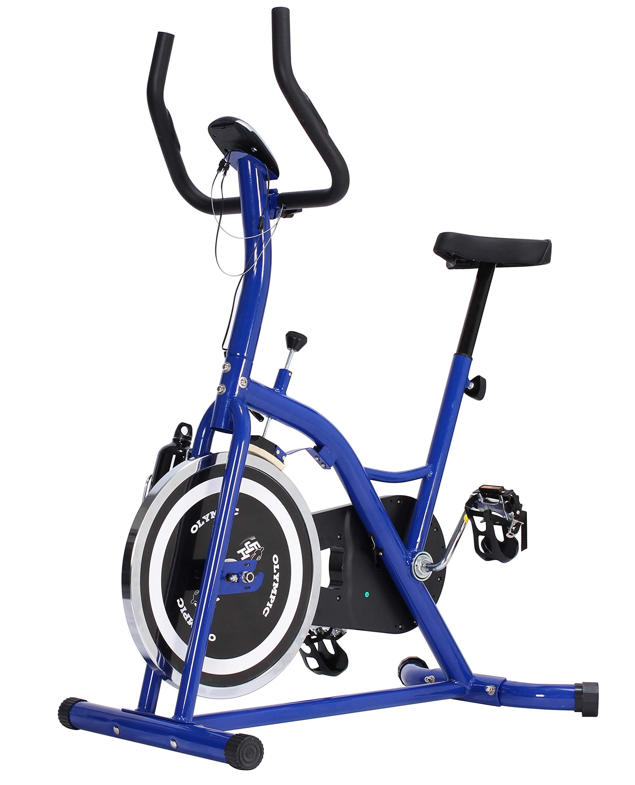 Fit4Home Unisex F4H Olympic Intensive ES702 Aerobic Indoor Cycling Spin Bike, Blue
