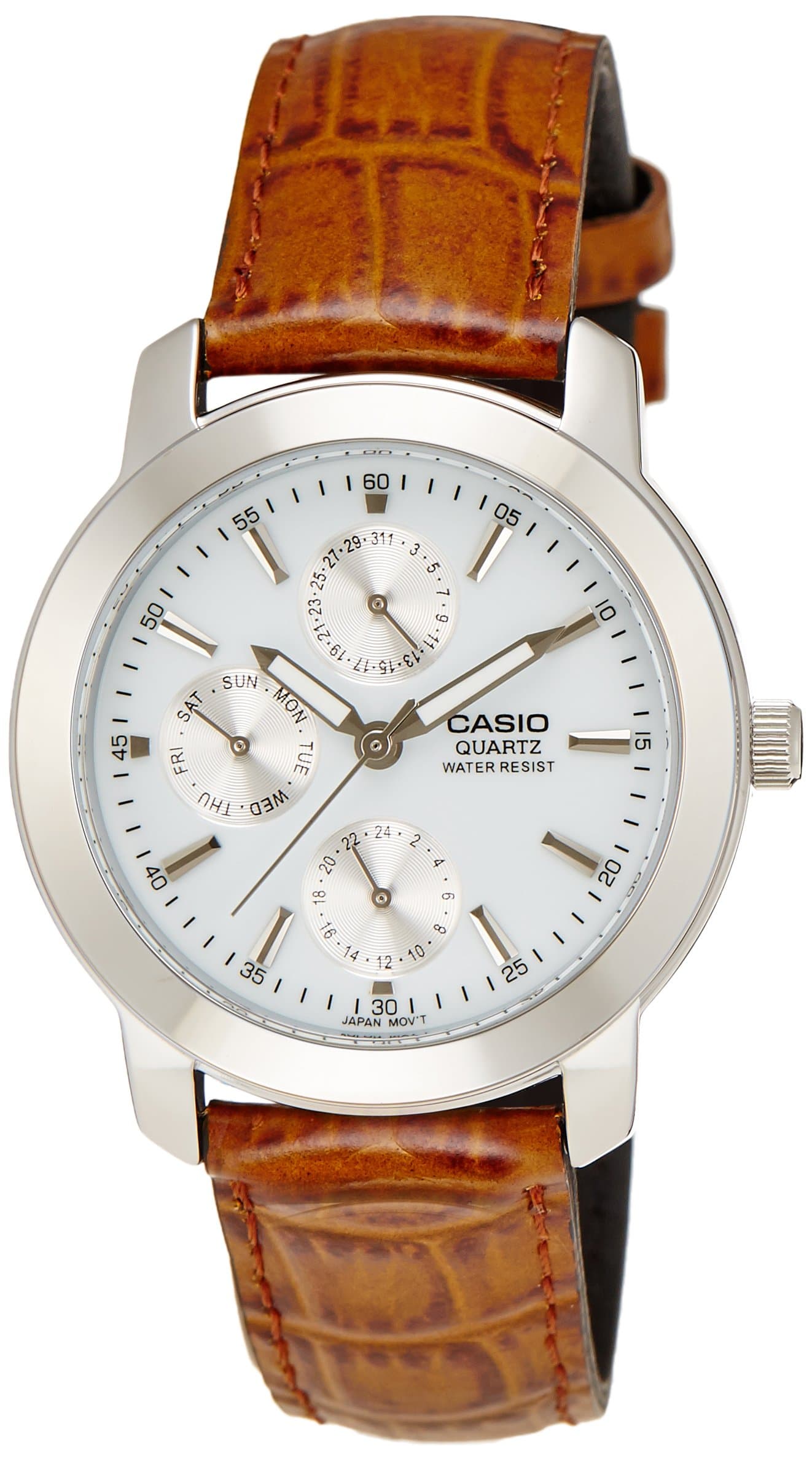 Casio Enticer Men Analog White Dial Men's Watch - MTP-1192E-7ADF(A166)