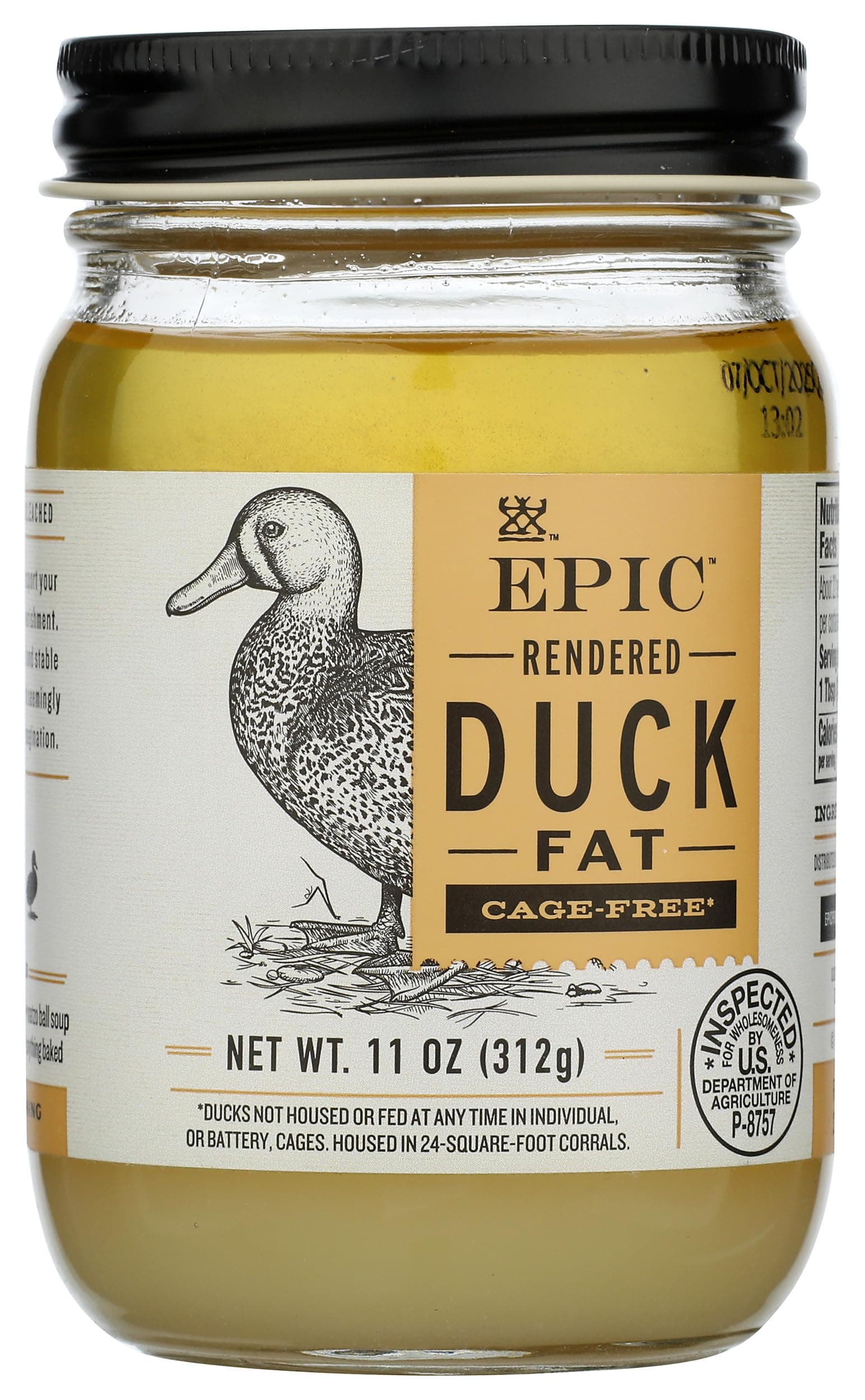Epic Bar Traditional Duck Fat (312 g/11oz)