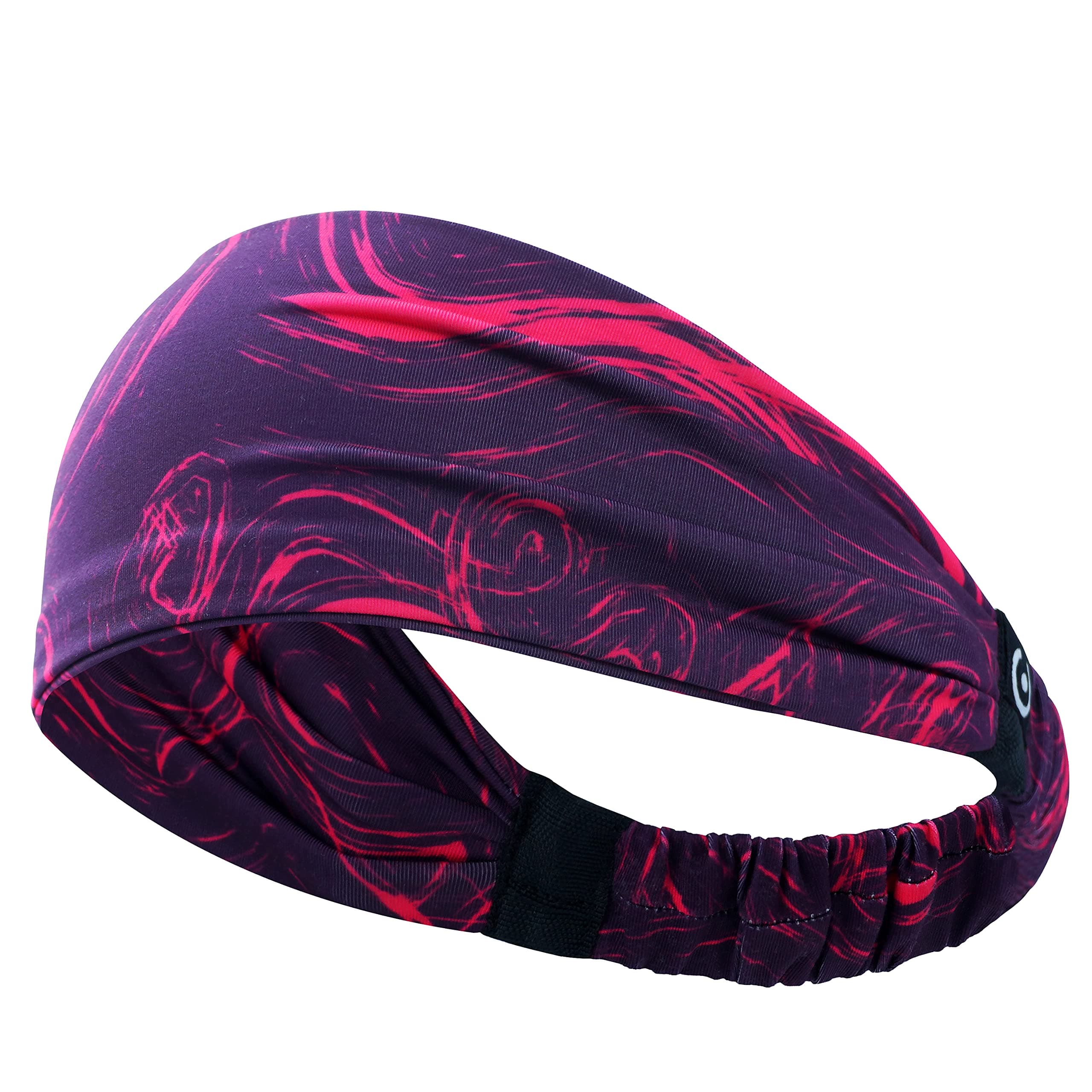 - Printed Multifunction Sports Sweatband Headband Microfiber Men and Women (Abstract)