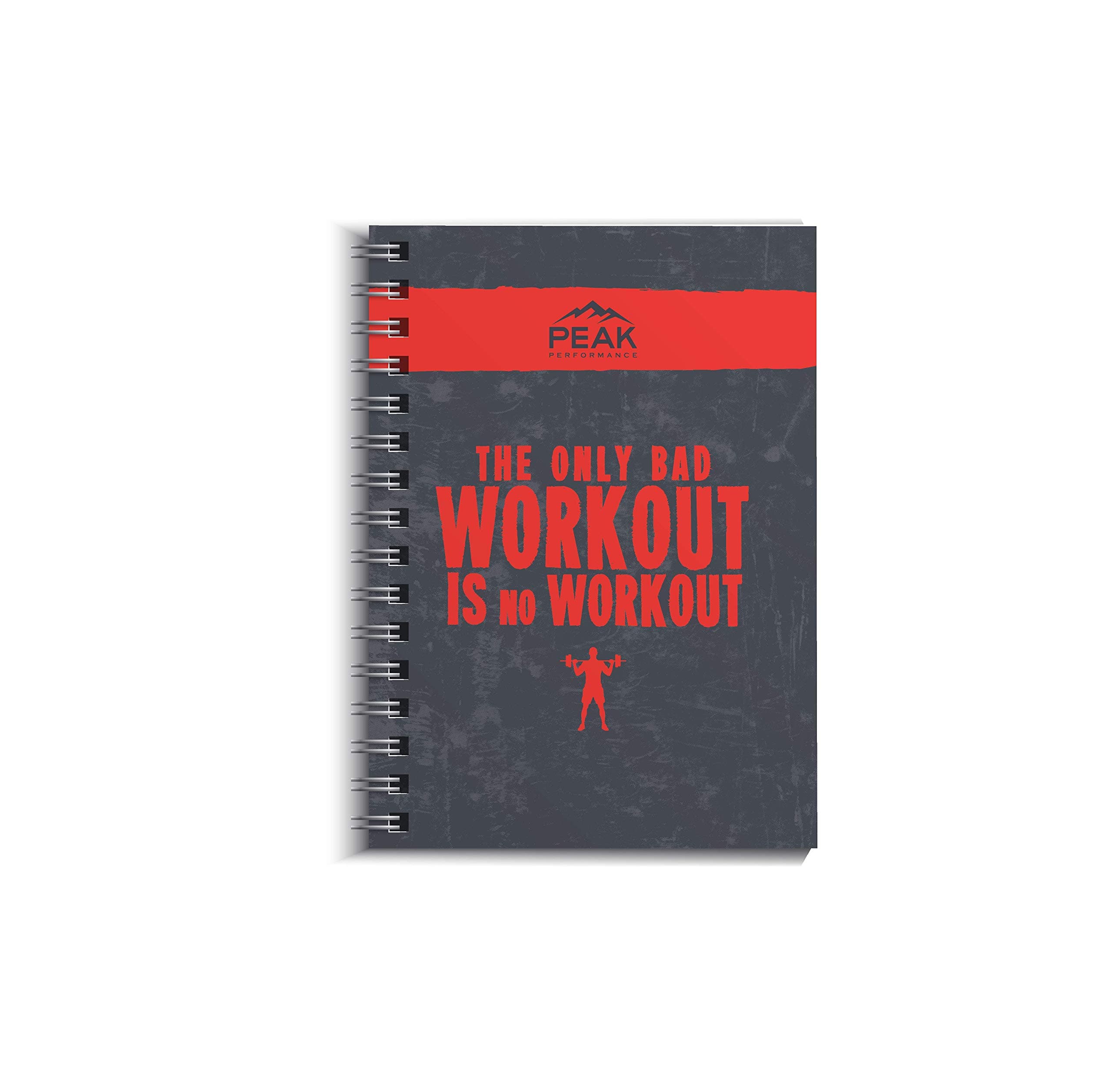 Workout Planner & Fitness Log Book, Designed by Professionals, to Achieve Fitness & Bodybuilding Goals with Custom/Sturdy Design - Get Fit with Peak Performance