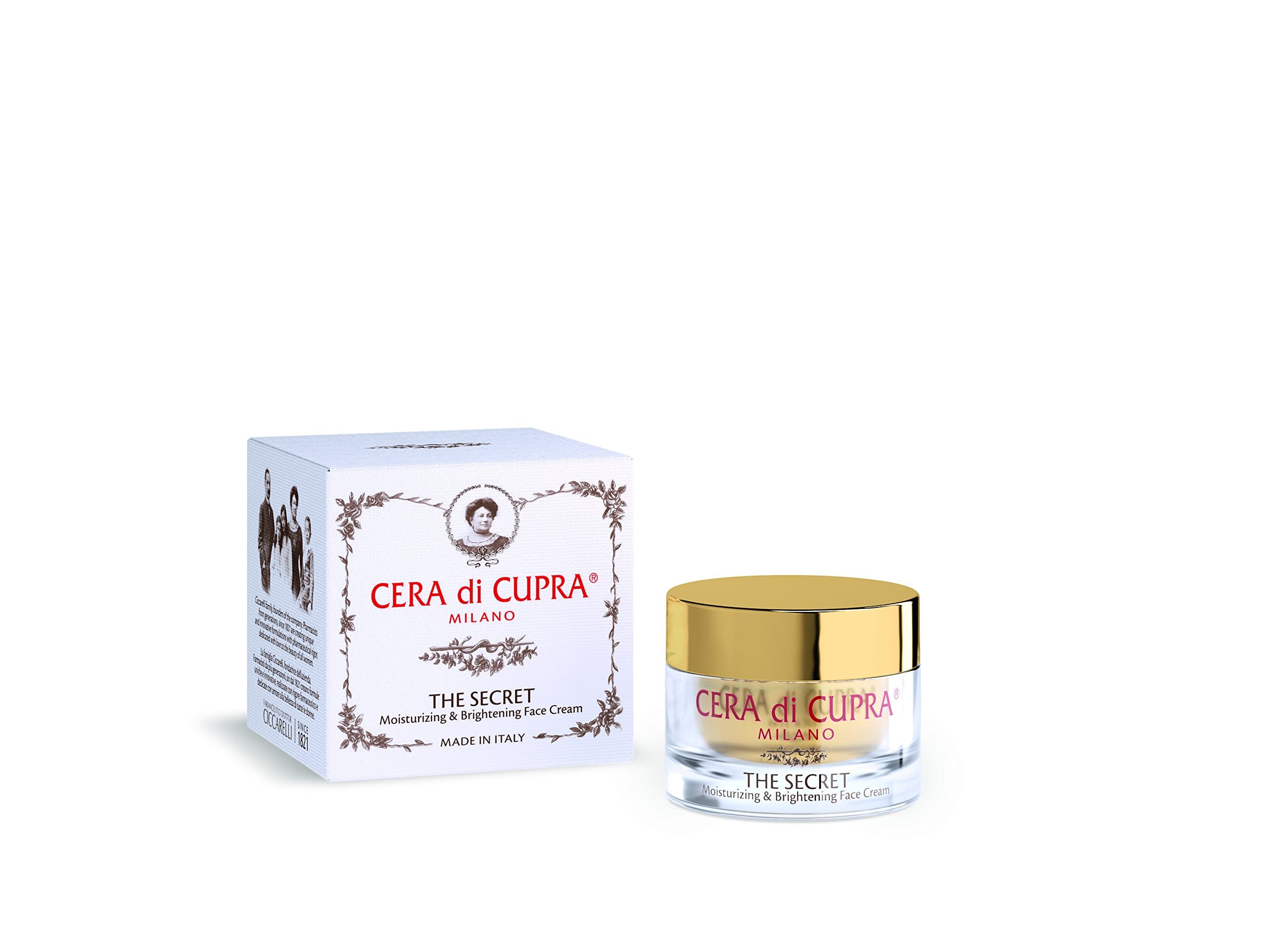 CERA DI CUPRA MILANO The Secret 15ml Delicate Face Cream