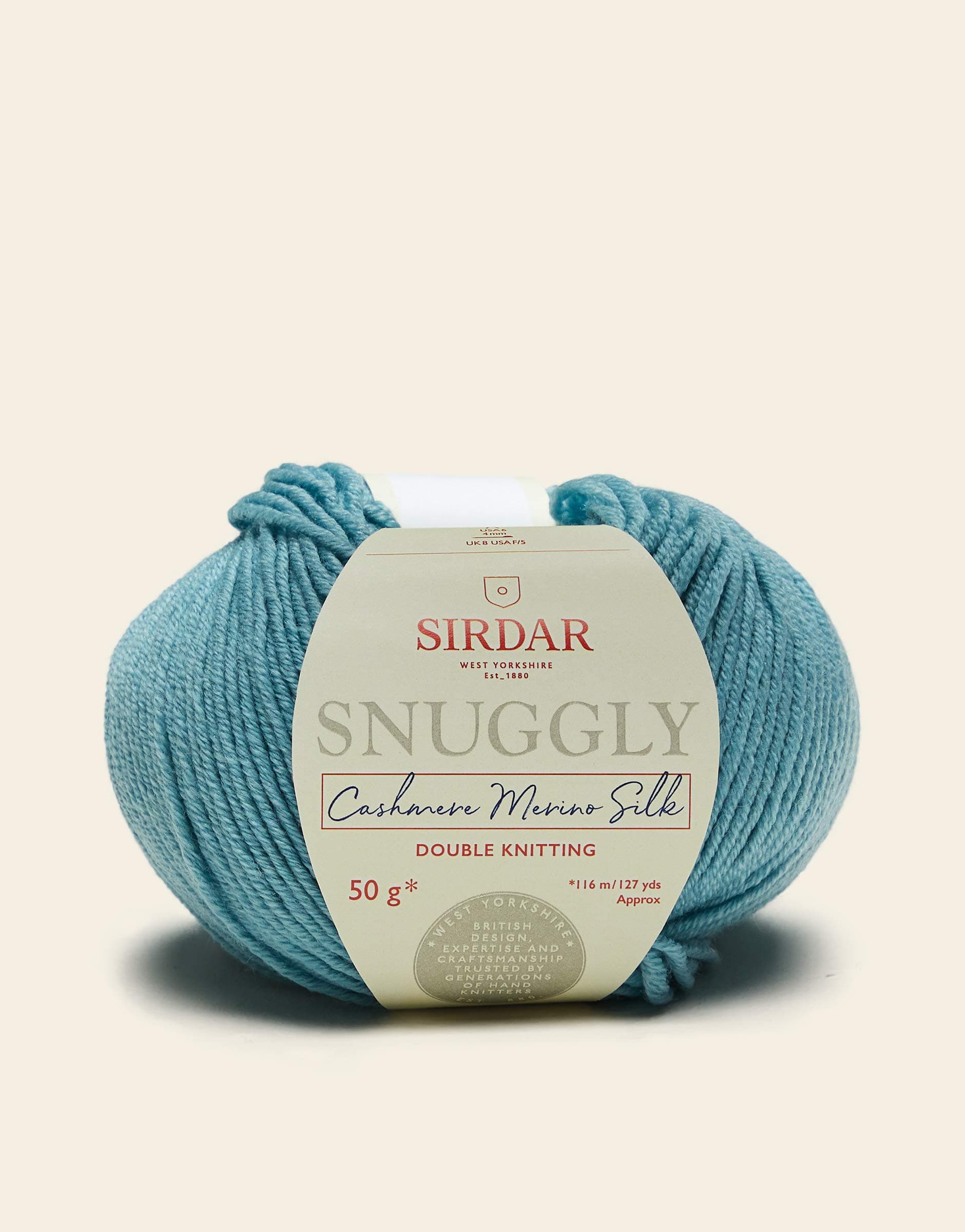 Snuggly Cashmere Merino Silk DK Double Knitting, Pied Piper (305), 50g