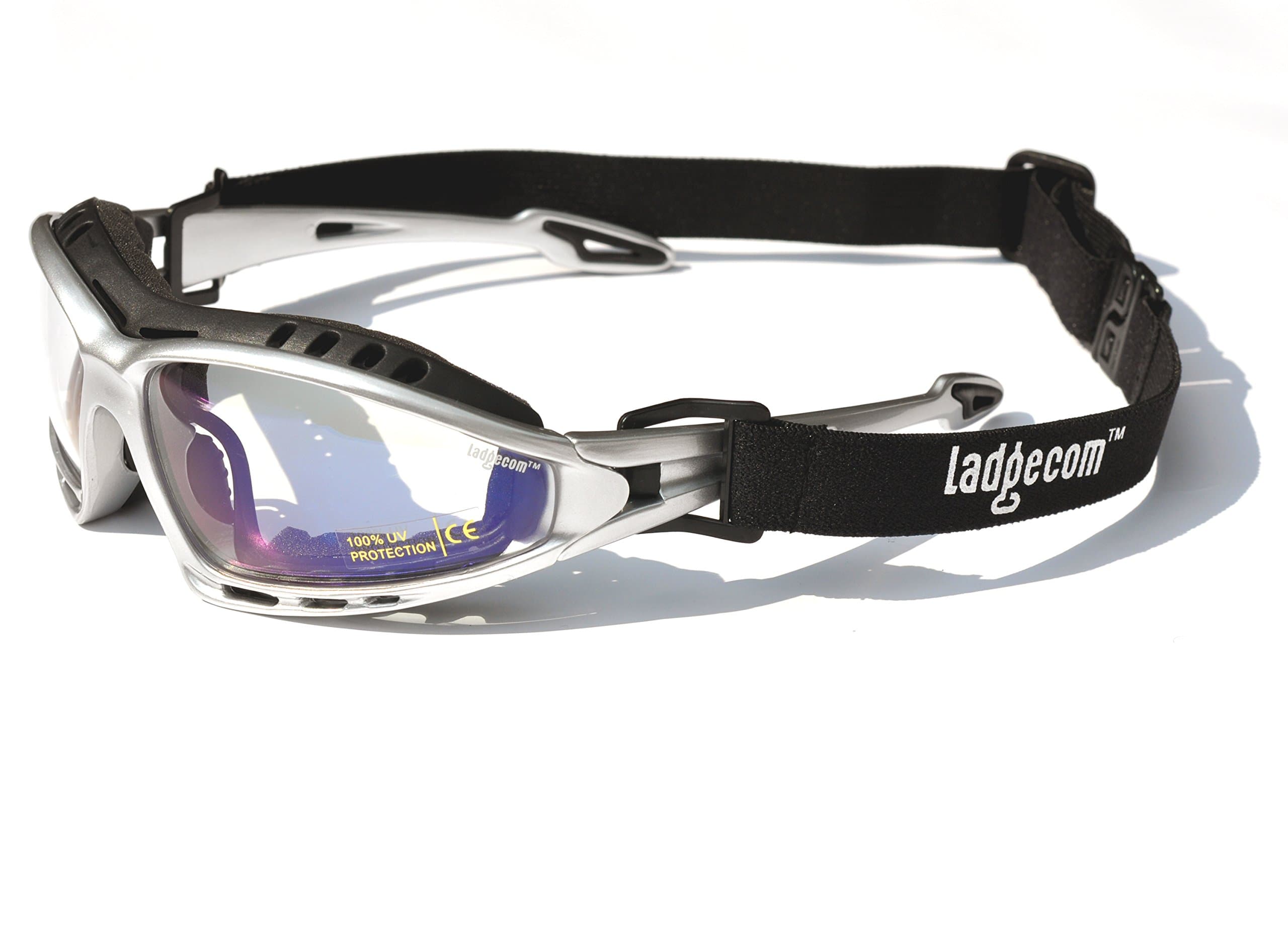 Ladgecom Clear Lens TR90 Frame Cycling, Running & Ski Sports Sun Glasses & Goggles with Headband