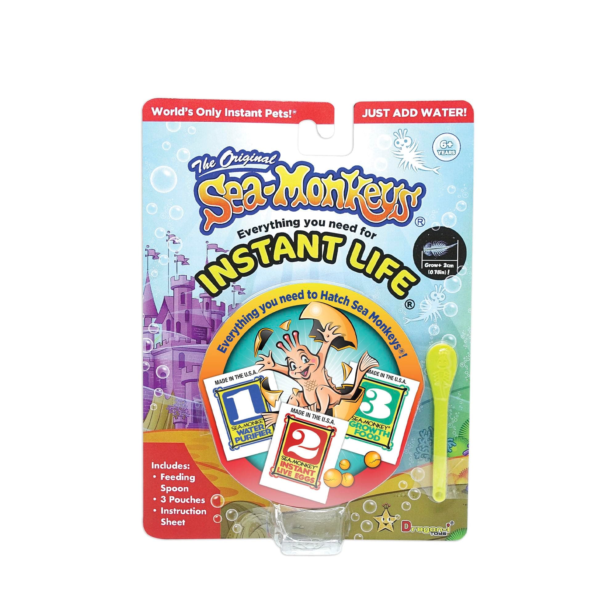 Sea-Monkeys® Instant Life Science Kit - Ages 6+ (Pack of 1)