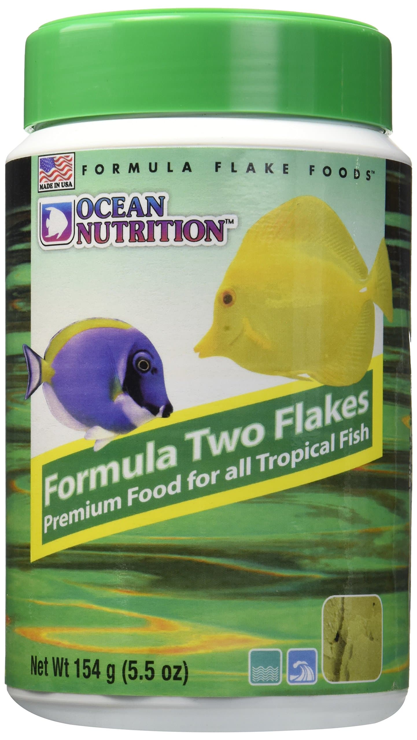 Ocean Nutrition Formula Two Flakes 5.5-Ounces (154 Grams) Jar
