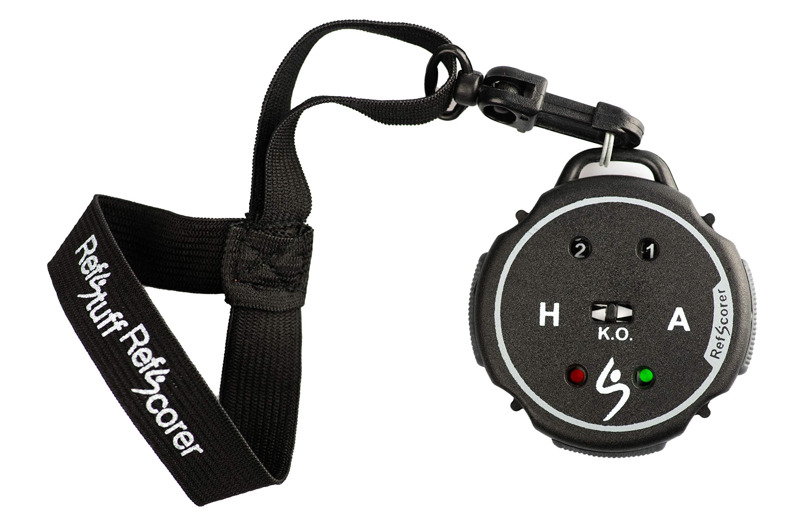 RefStuff RefScorer Soccer Referee Handheld Sports Scorer Score Counter on Elasticated Wrist Lanyard