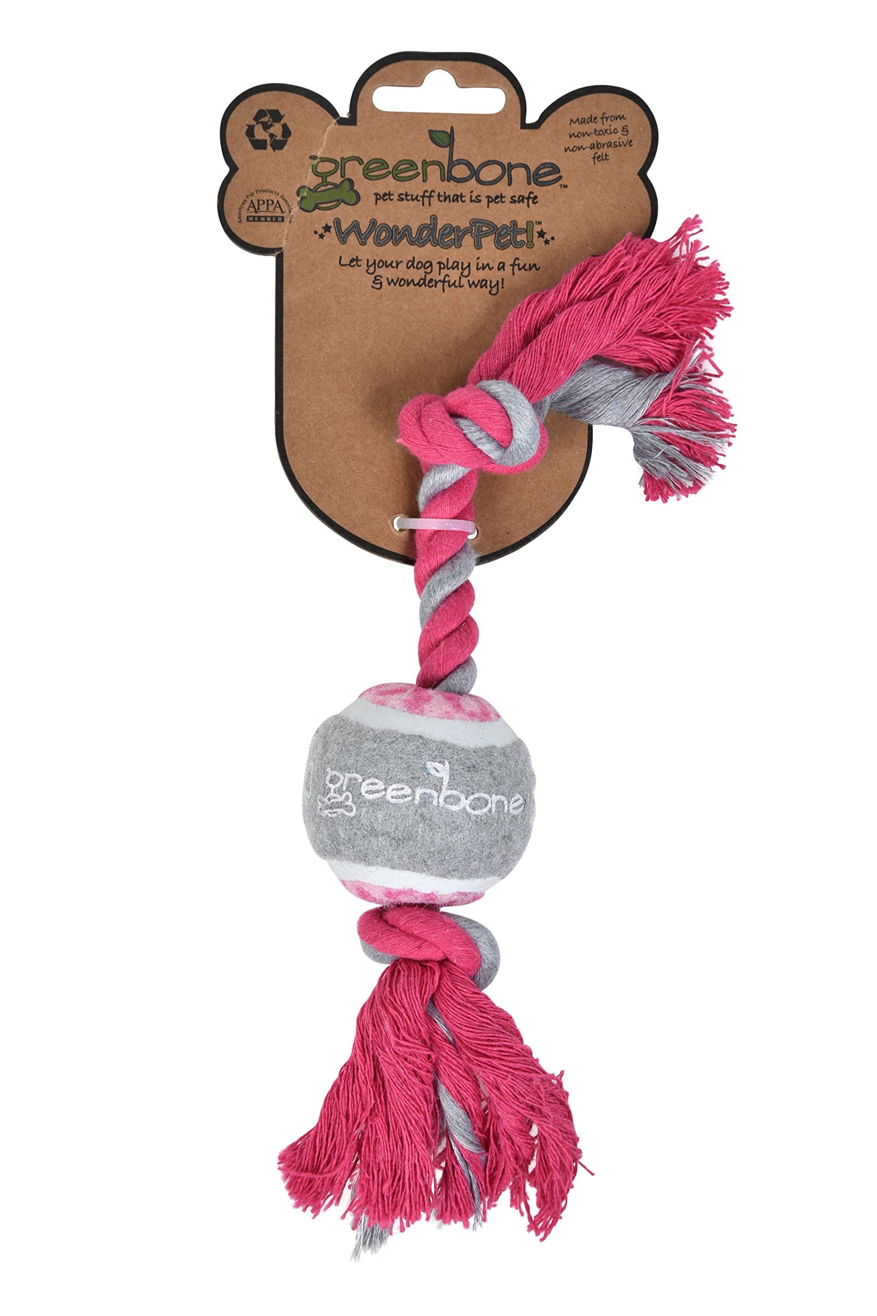 Wonderpet! Pull n Play Tennis Ball Toys - Small Size Dogs