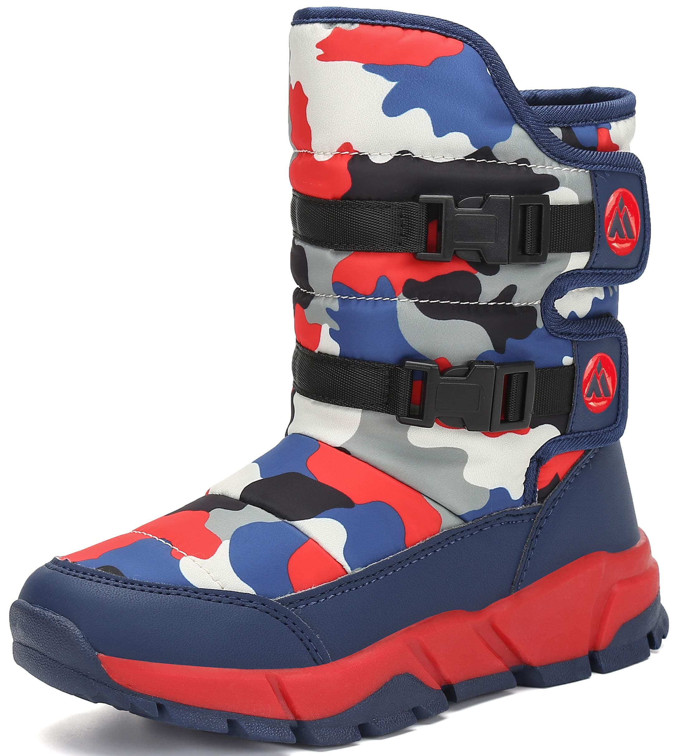 katliu Warm Lined Snow Boots for Kids